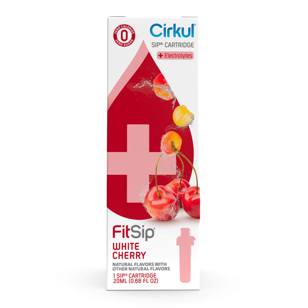(2 pack)   White Cherry Flavor Cartridge, Drink Mix, 1-Pack