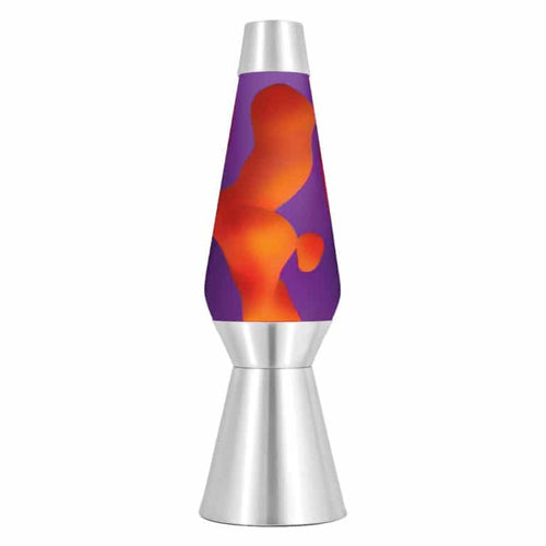 27″ LAVA Lamp Grande – Yellow/Purple/Silver