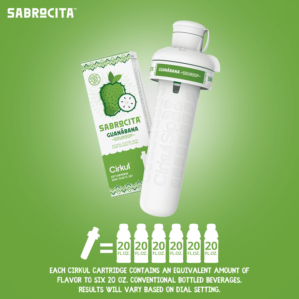(2 pack)   Soursop Flavor Cartridge, Drink Mix, 1-Pack