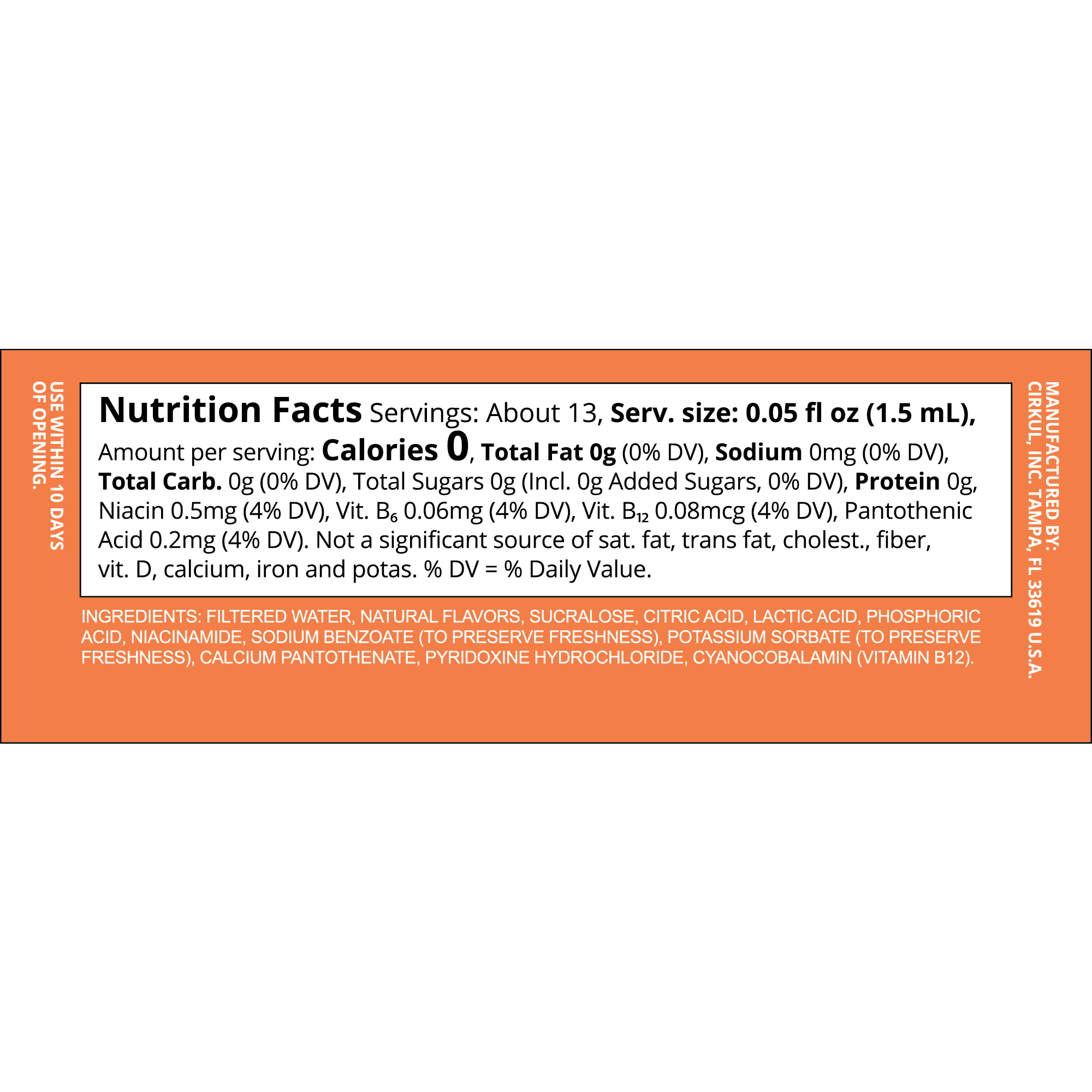 (2 pack)   Peach Mango Flavor Cartridge, Drink Mix, 1-Pack