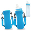32oz Sleeve Compatible with Water Bottle, Water Bottle Plastic &amp; Stainless Steel Bottle,  Water Bottle Cover for Retaining Temperature（2Pcs）-