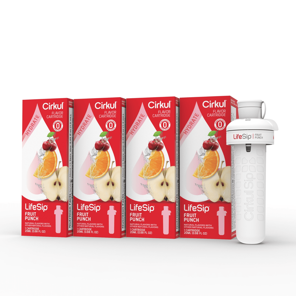 (6 pack)   Fruit Punch Flavor Cartridge, Drink Mix, 4-pack