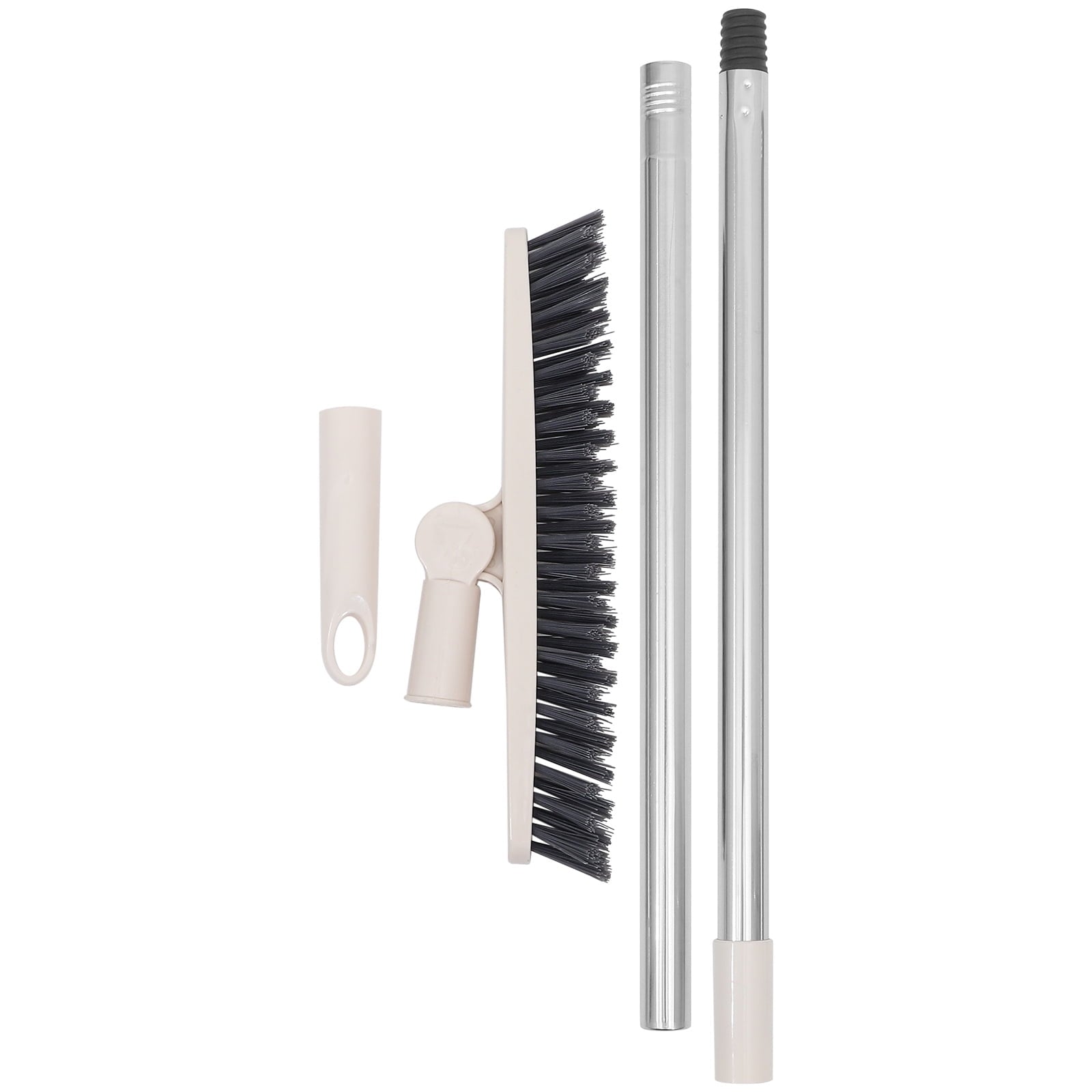 Grout Swivel Floor Brush Sliding Doors Floor Scrub Brush 87x25.5CM White