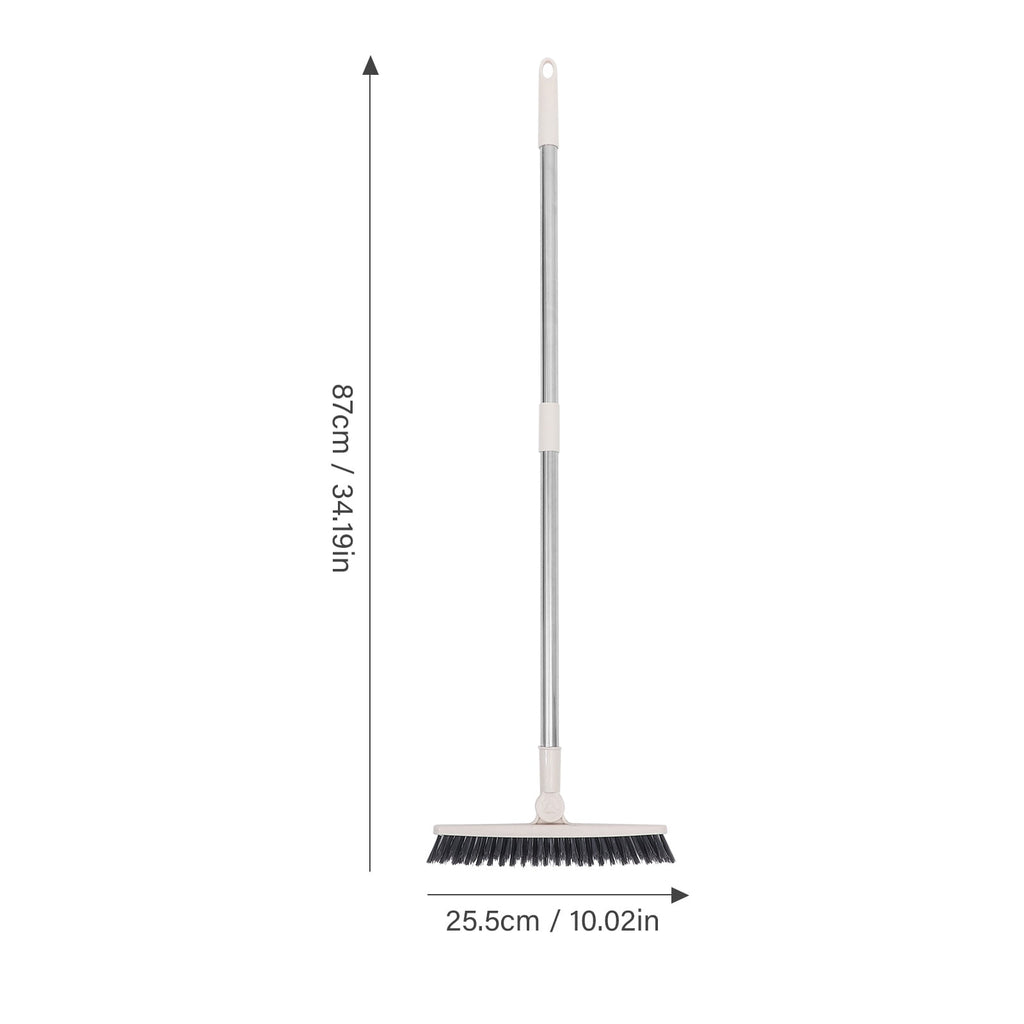 Grout Swivel Floor Brush Sliding Doors Floor Scrub Brush 87x25.5CM White