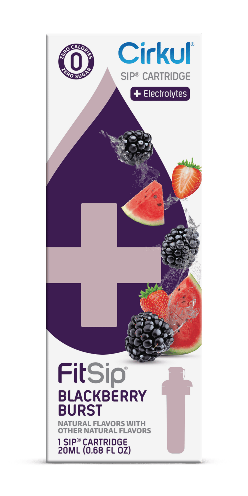 Blackberry Burst Flavor Cartridge, Drink Mix, 1-Pack