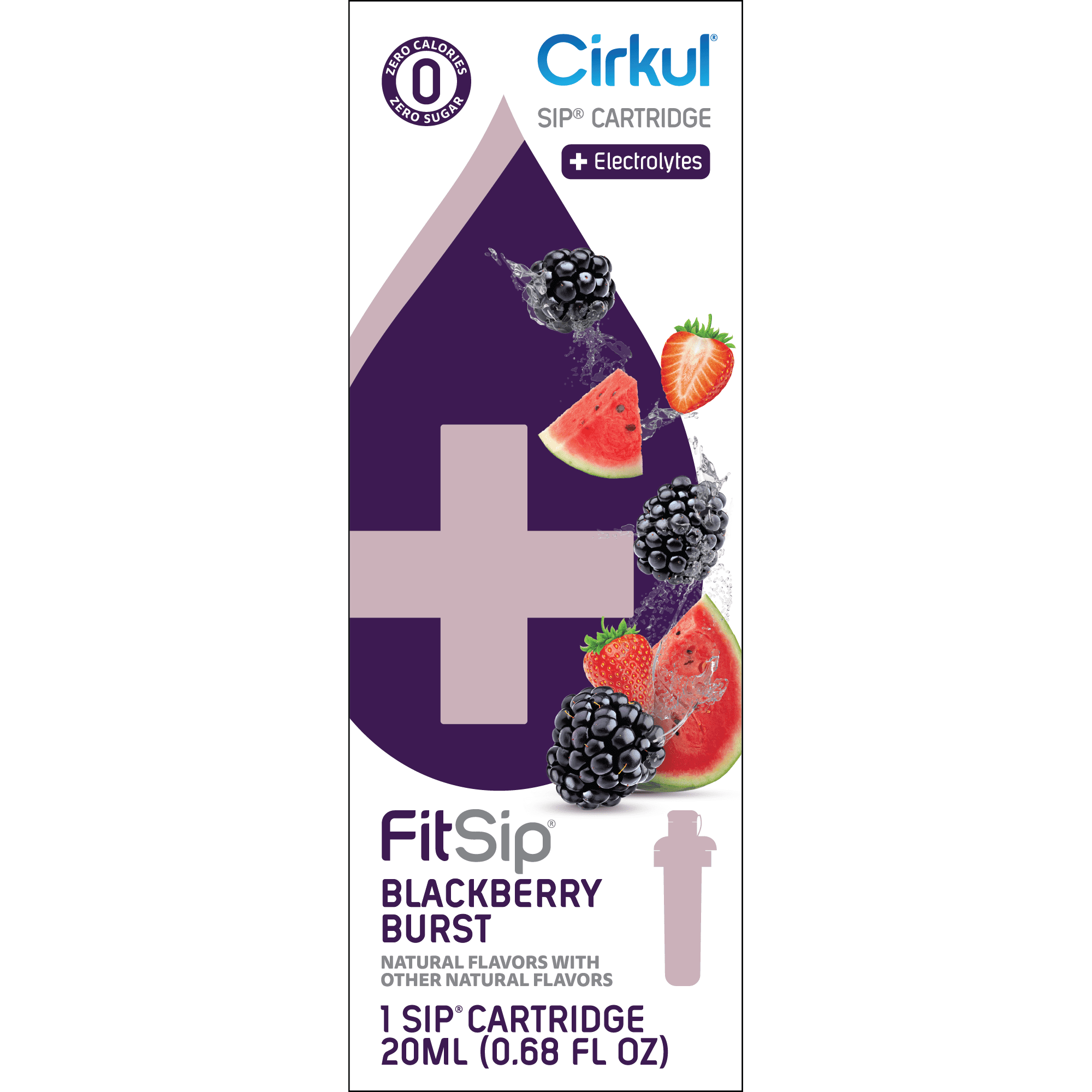 Blackberry Burst Flavor Cartridge, Drink Mix, 1-Pack