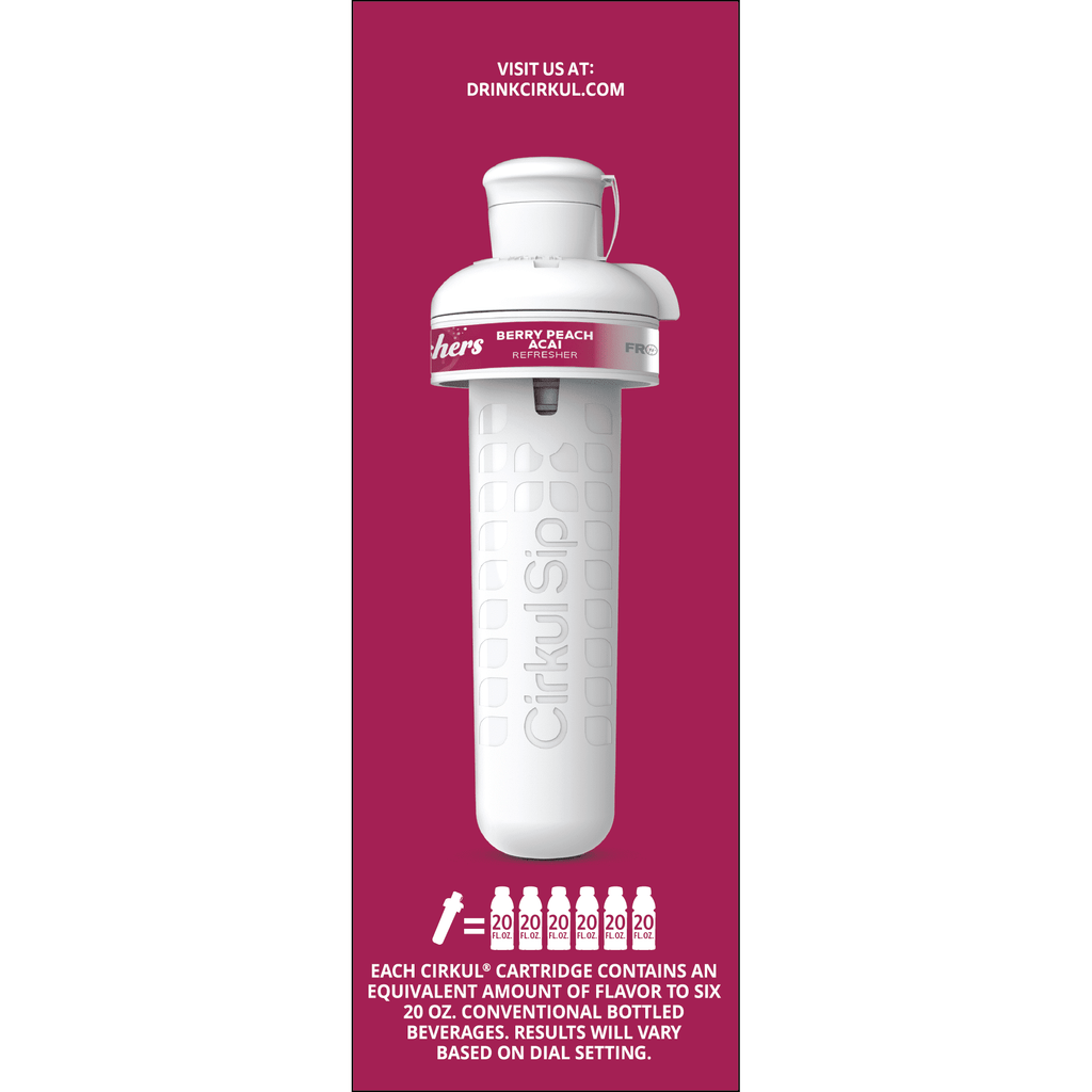 Refreshers Paradise Refresher Flavor Cartridge, Drink Mix, 1-Pack