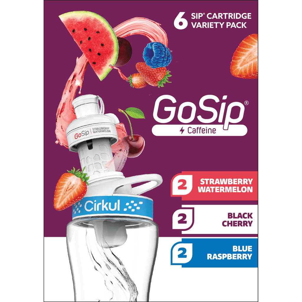 Flavor Cartridge Variety Pack, 6-Pack (2 Blue Raspberry, 2 Black Cherry, 2 Strawberry Watermelon)
