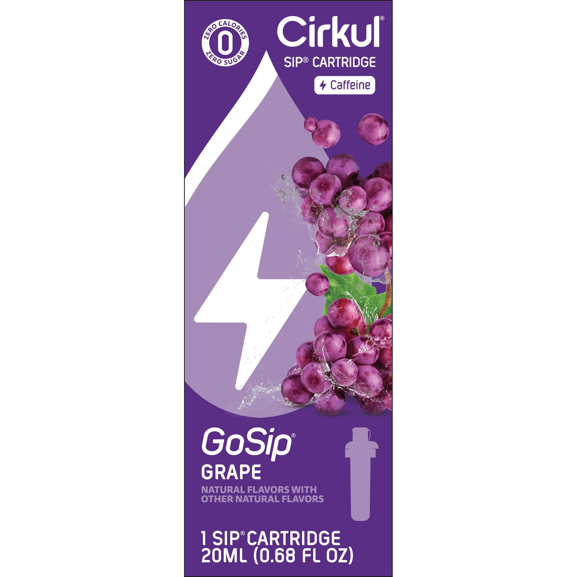 Flavor Cartridge Variety Pack, 6-Pack (2 Blue Raspberry, 2 Black Cherry, 2 Strawberry Watermelon)
