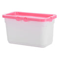 Pink Laundry Pod Storage Container With Lid For Laundry Room Organization Laundry Powder Container Laundry Room Organization