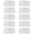 10Pcs Box Trading Card Case Clear Plastic Storage Box