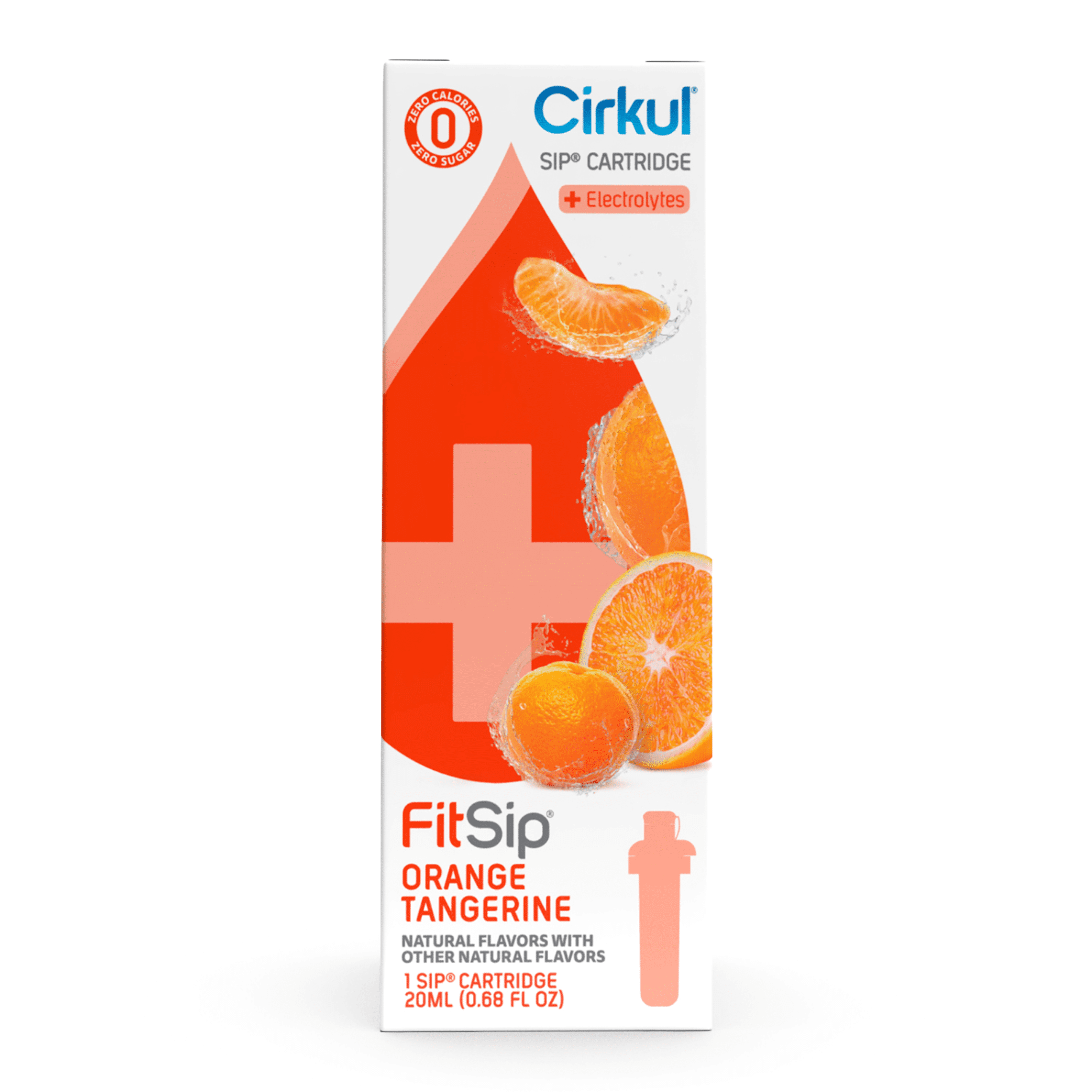 (2 pack)   Orange Tangerine Flavor Cartridge, Drink Mix, 1-Pack