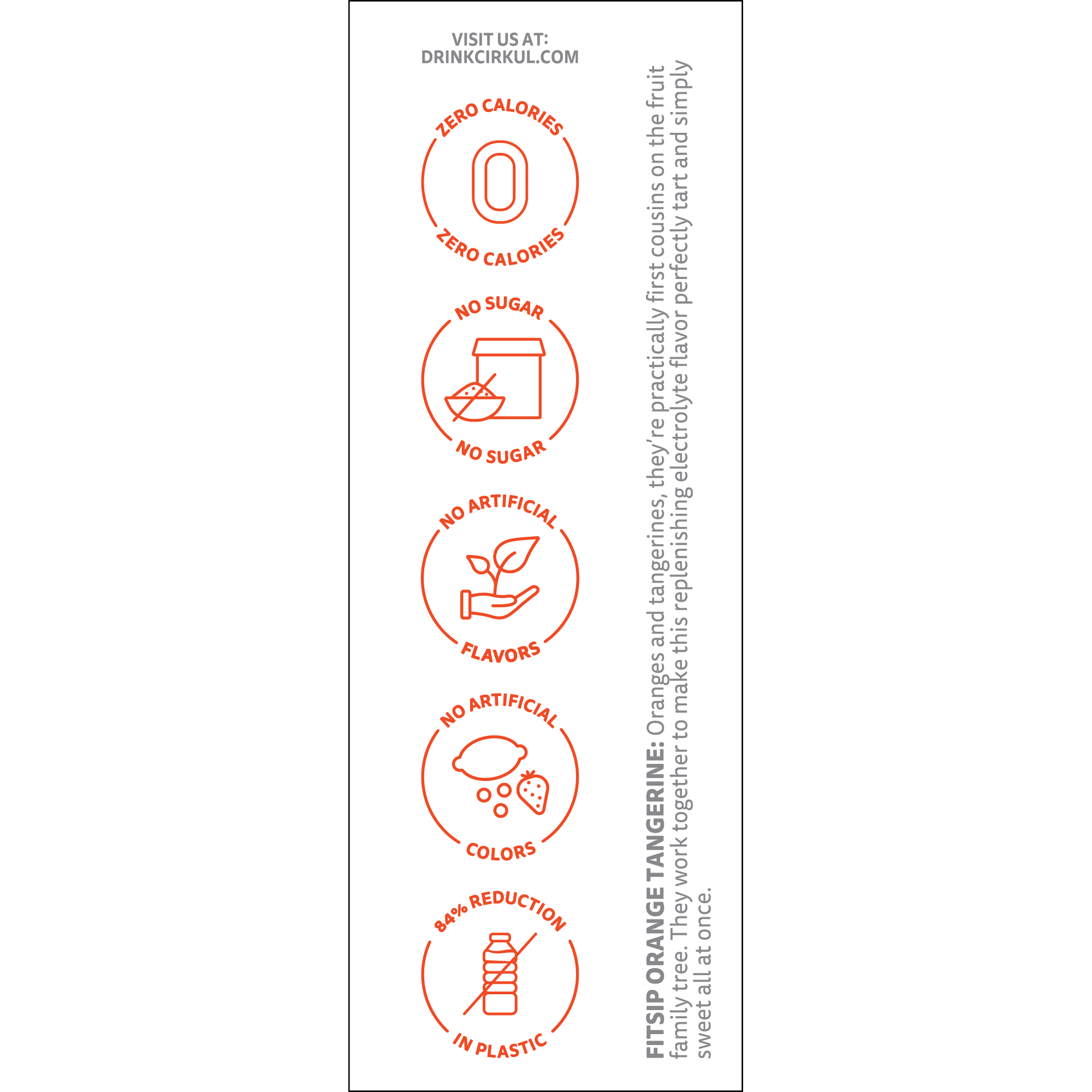 (2 pack)   Orange Tangerine Flavor Cartridge, Drink Mix, 1-Pack