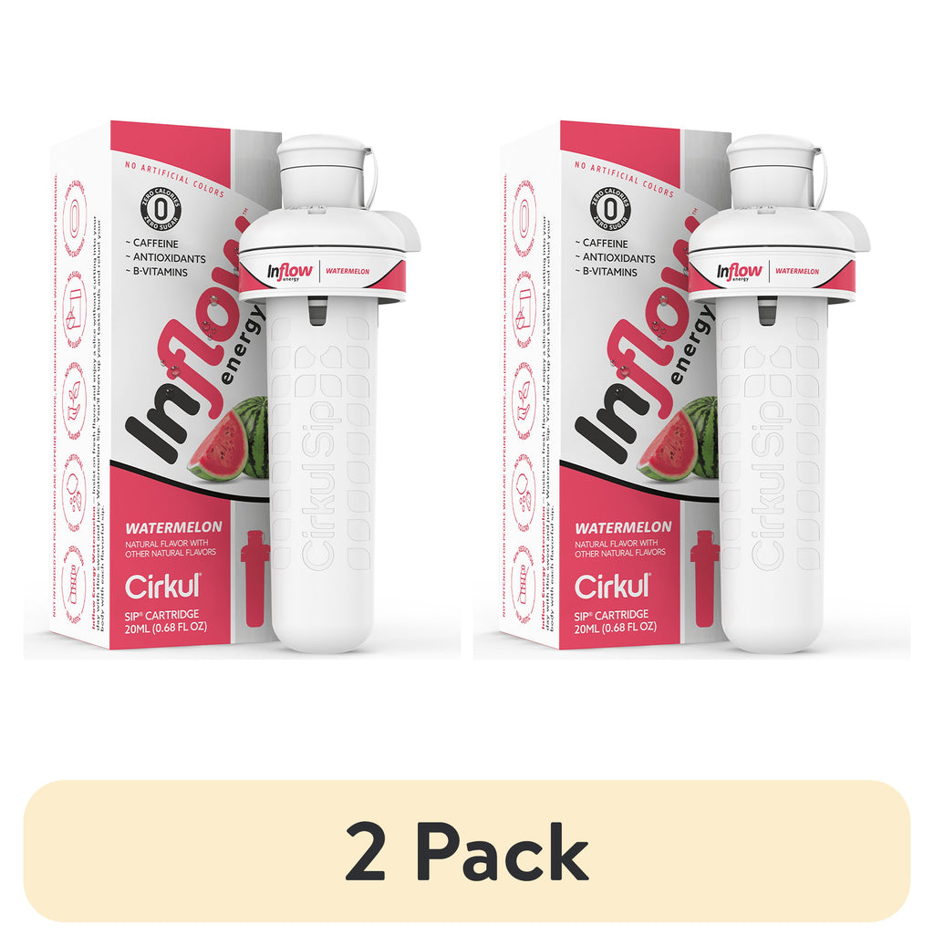 (2 pack)   Energy Watermelon Flavor Cartridge, Drink Mix, 1-Pack