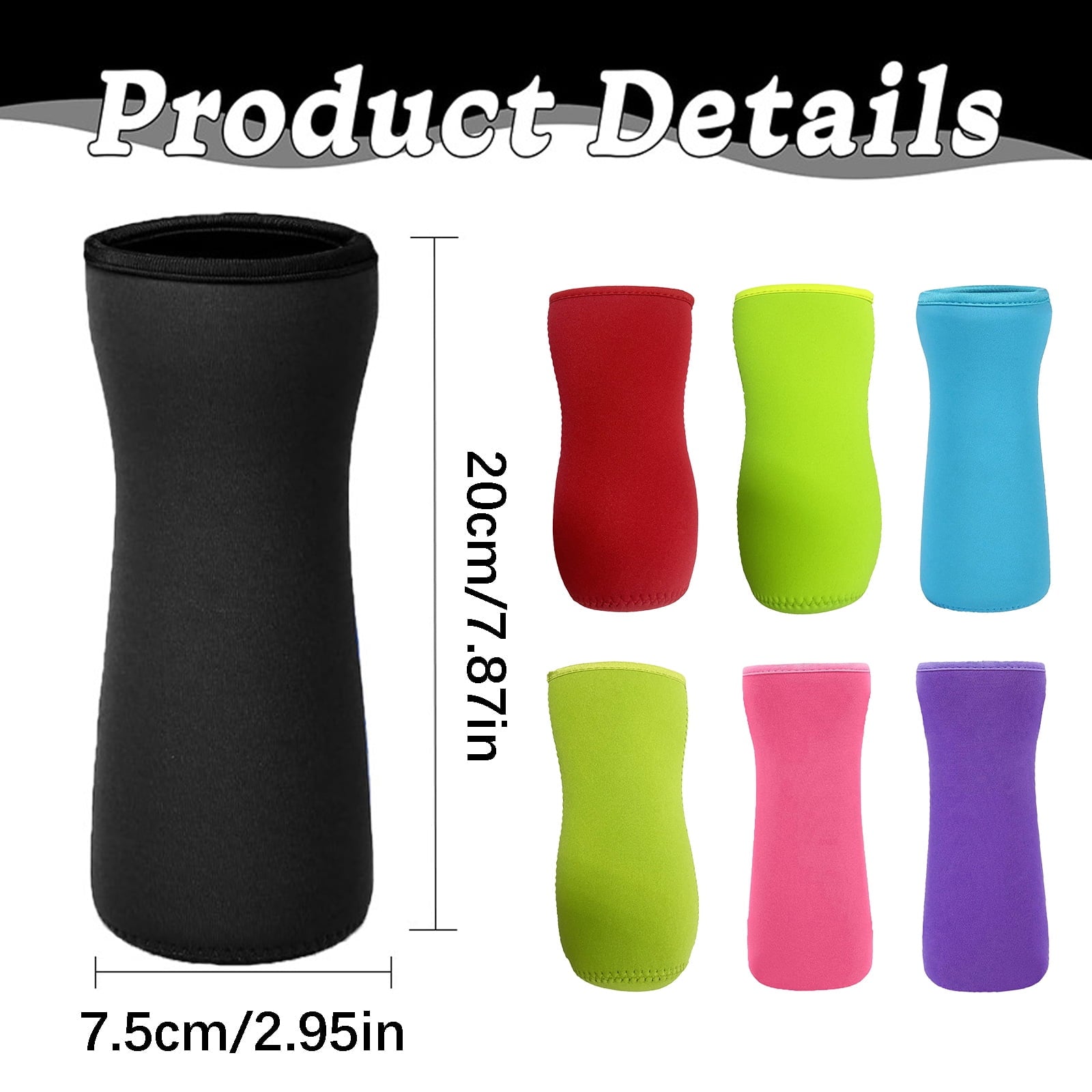 1Pcs Thermal Water Bottle Cover for   Sleeve Stylish Designs Flavored Insulation Water Bottle Protector