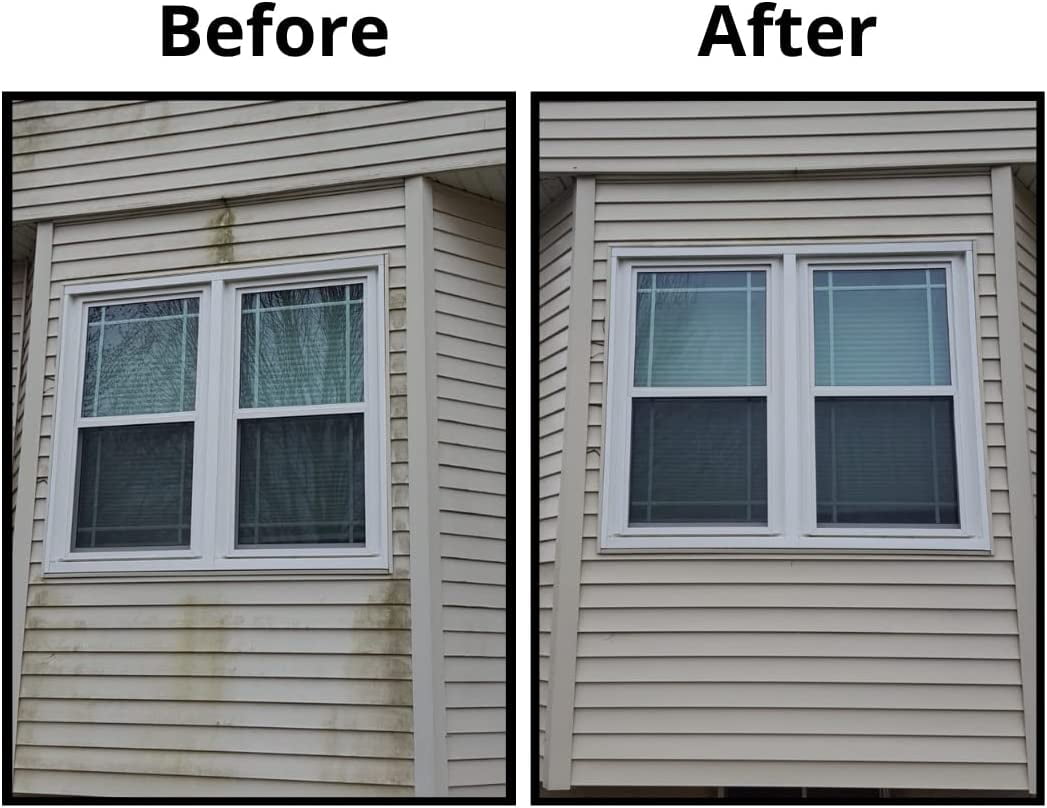 100% Eco-Friendly Vinyl | Nylon Bristle Exterior Cleaning Tool for Stain Removal | Exterior House Cleaner | Fits Standard Extension Pole | Durable and Reusable$$Tools &amp; Hardware Other