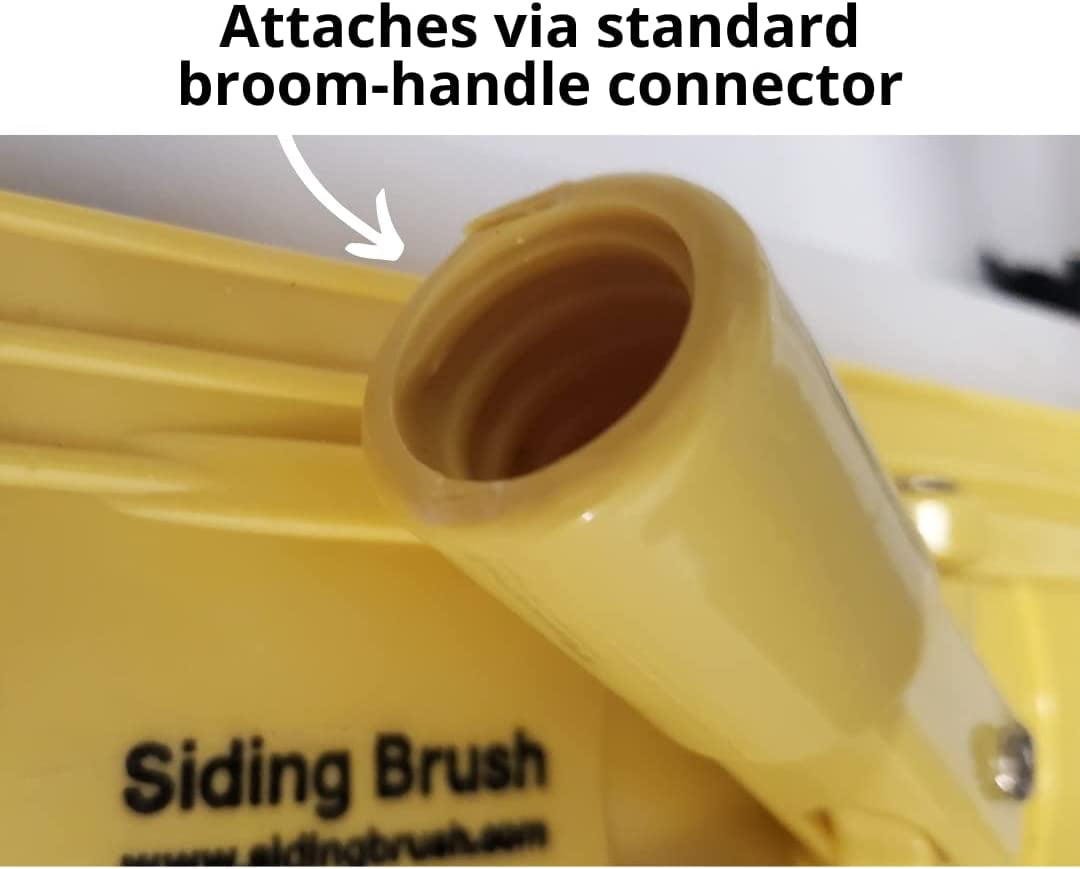 100% Eco-Friendly Vinyl | Nylon Bristle Exterior Cleaning Tool for Stain Removal | Exterior House Cleaner | Fits Standard Extension Pole | Durable and Reusable$$Tools &amp; Hardware Other