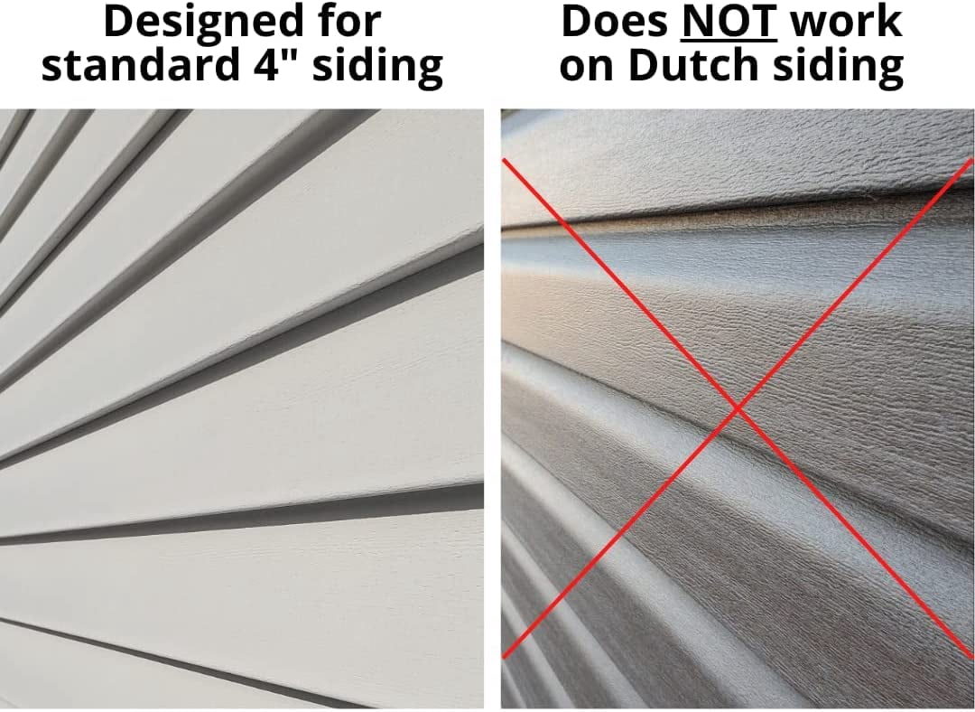 100% Eco-Friendly Vinyl | Nylon Bristle Exterior Cleaning Tool for Stain Removal | Exterior House Cleaner | Fits Standard Extension Pole | Durable and Reusable$$Tools &amp; Hardware Other
