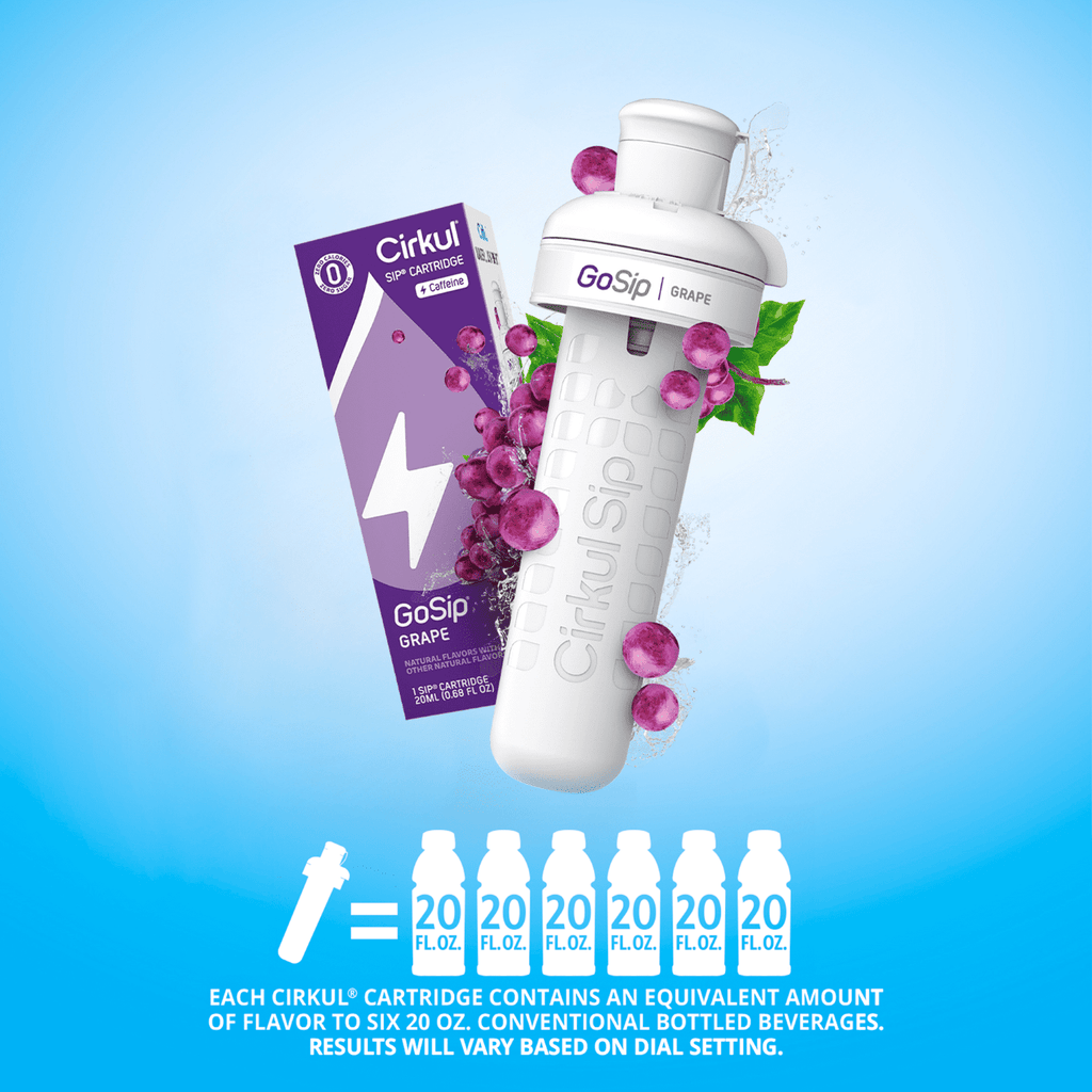(2 pack)   Grape Flavor Cartridge, Drink Mix, 1-Pack