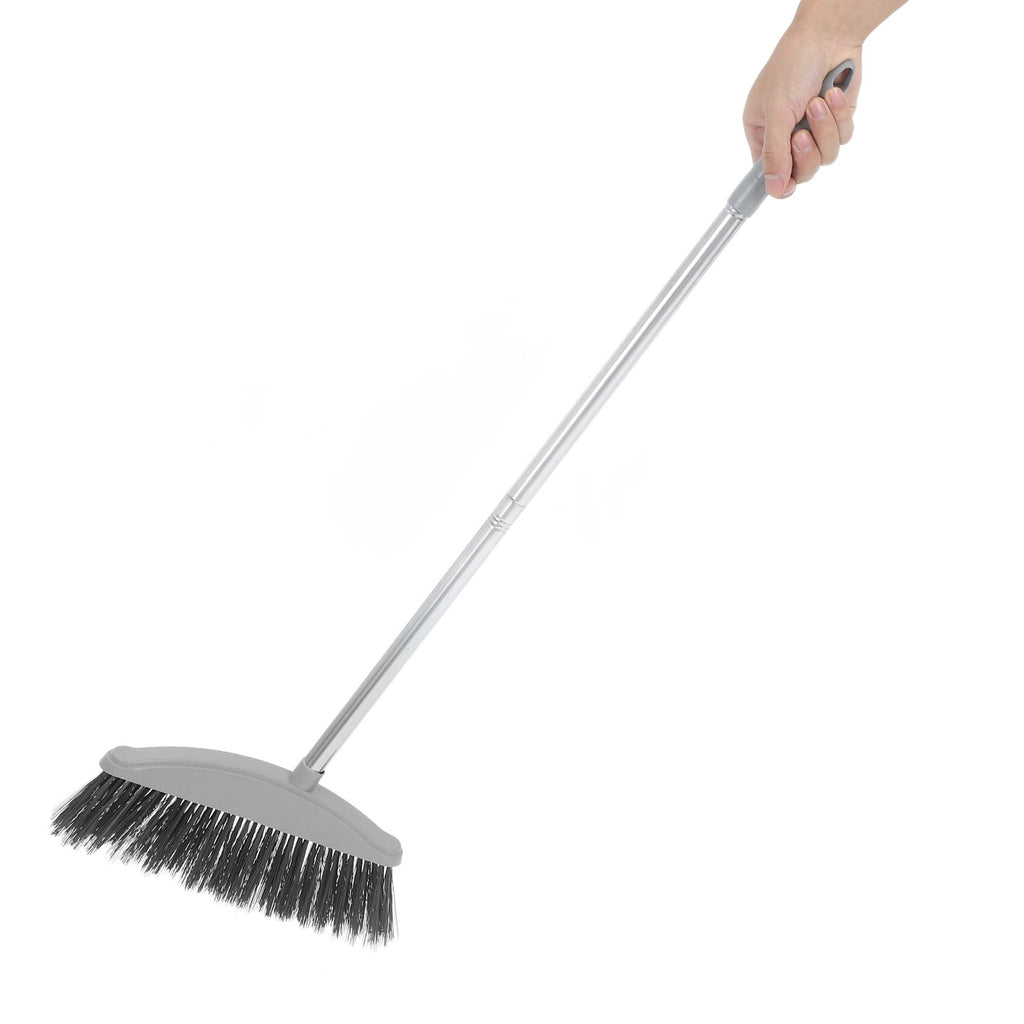 Long Handle Broom for Floor Cleaning with Large Angle for Efficient Sweeping 1 Set for Indoor and Outdoor Use