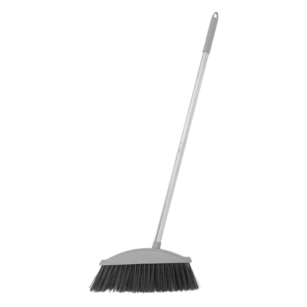 Long Handle Broom for Floor Cleaning with Large Angle for Efficient Sweeping 1 Set for Indoor and Outdoor Use