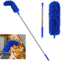 Gutter Cleaning Brush Roofing Tool, Blue