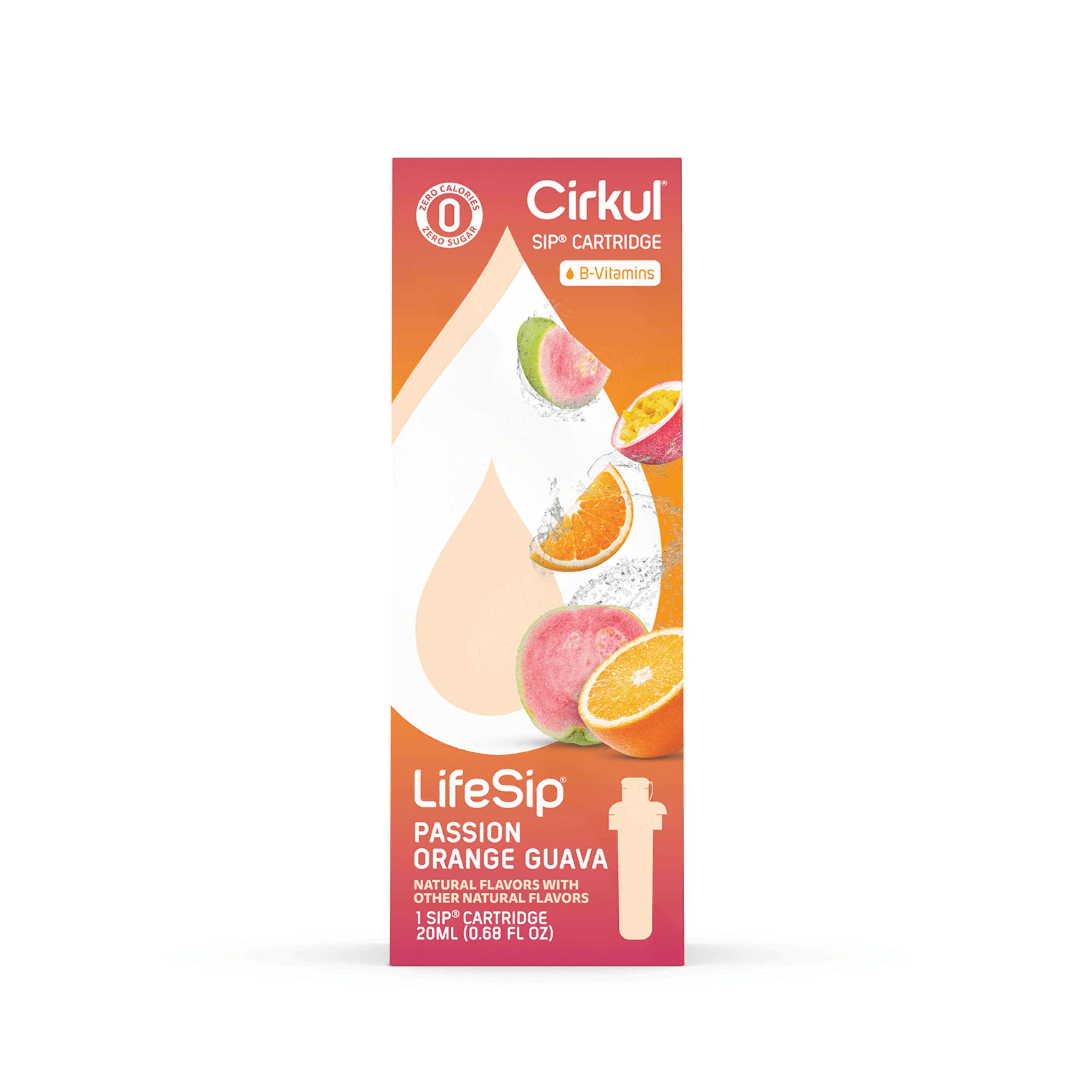 Passion Orange Guava Flavor Cartridge, Drink Mix, 1-Pack