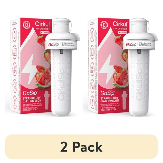 (2 pack)   Strawberry Watermelon Flavor Cartridge, Drink Mix, 1-Pack