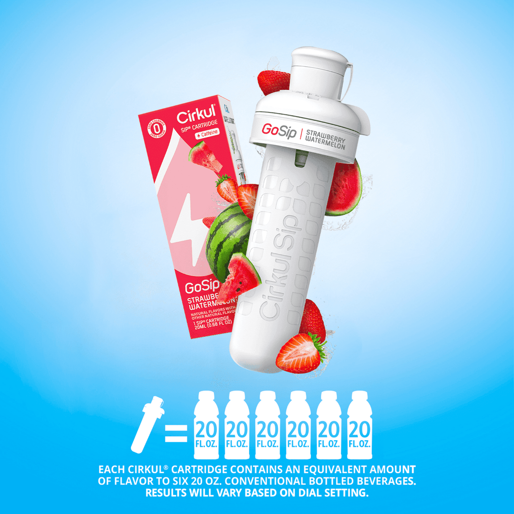 (2 pack)   Strawberry Watermelon Flavor Cartridge, Drink Mix, 1-Pack