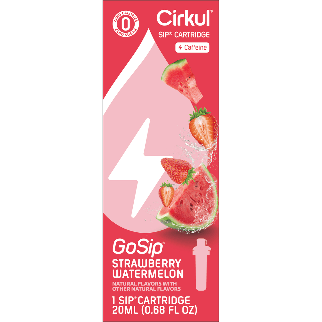 (2 pack)   Strawberry Watermelon Flavor Cartridge, Drink Mix, 1-Pack