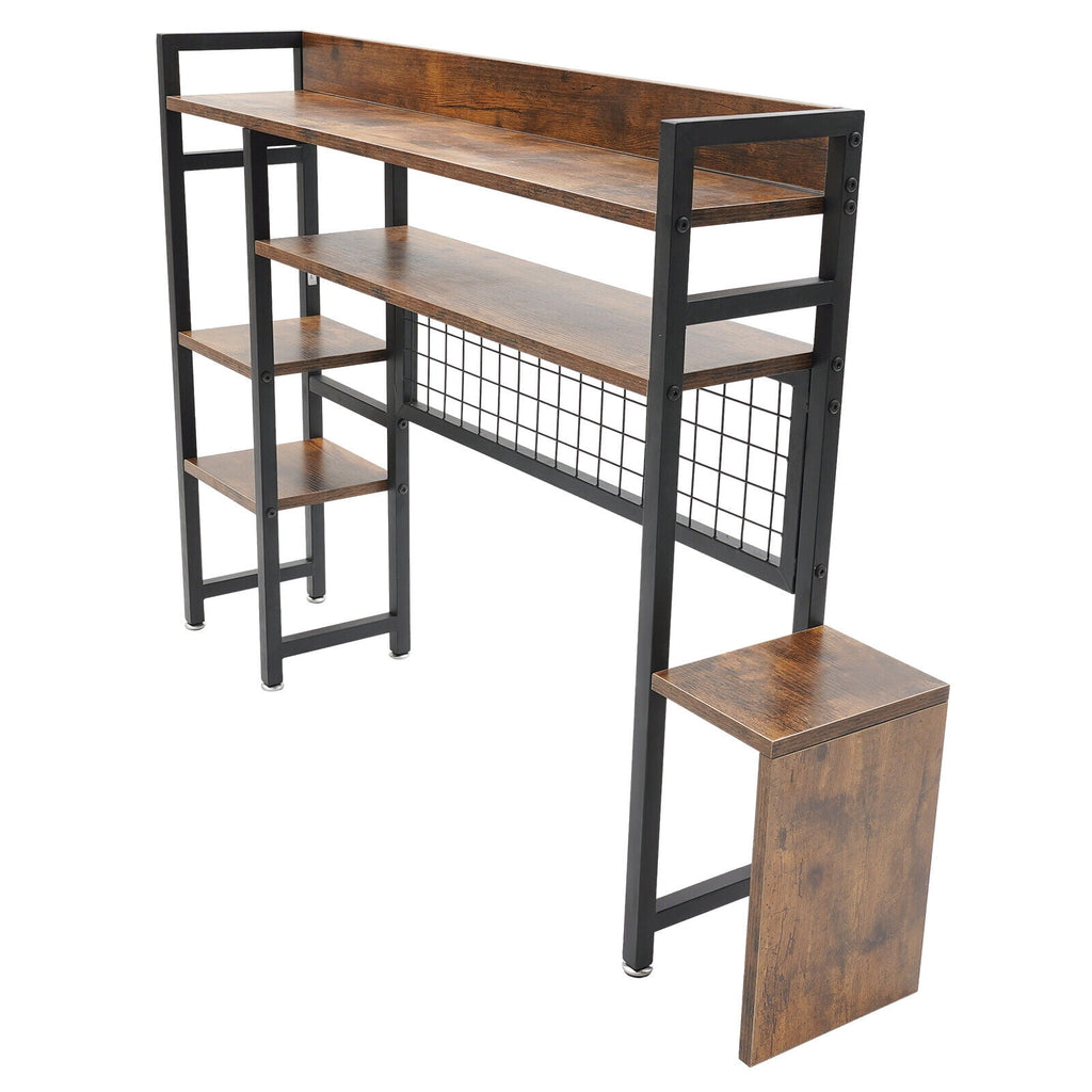 Countertop Display Shelf, Bookcase Organizer for Dorm Office Home