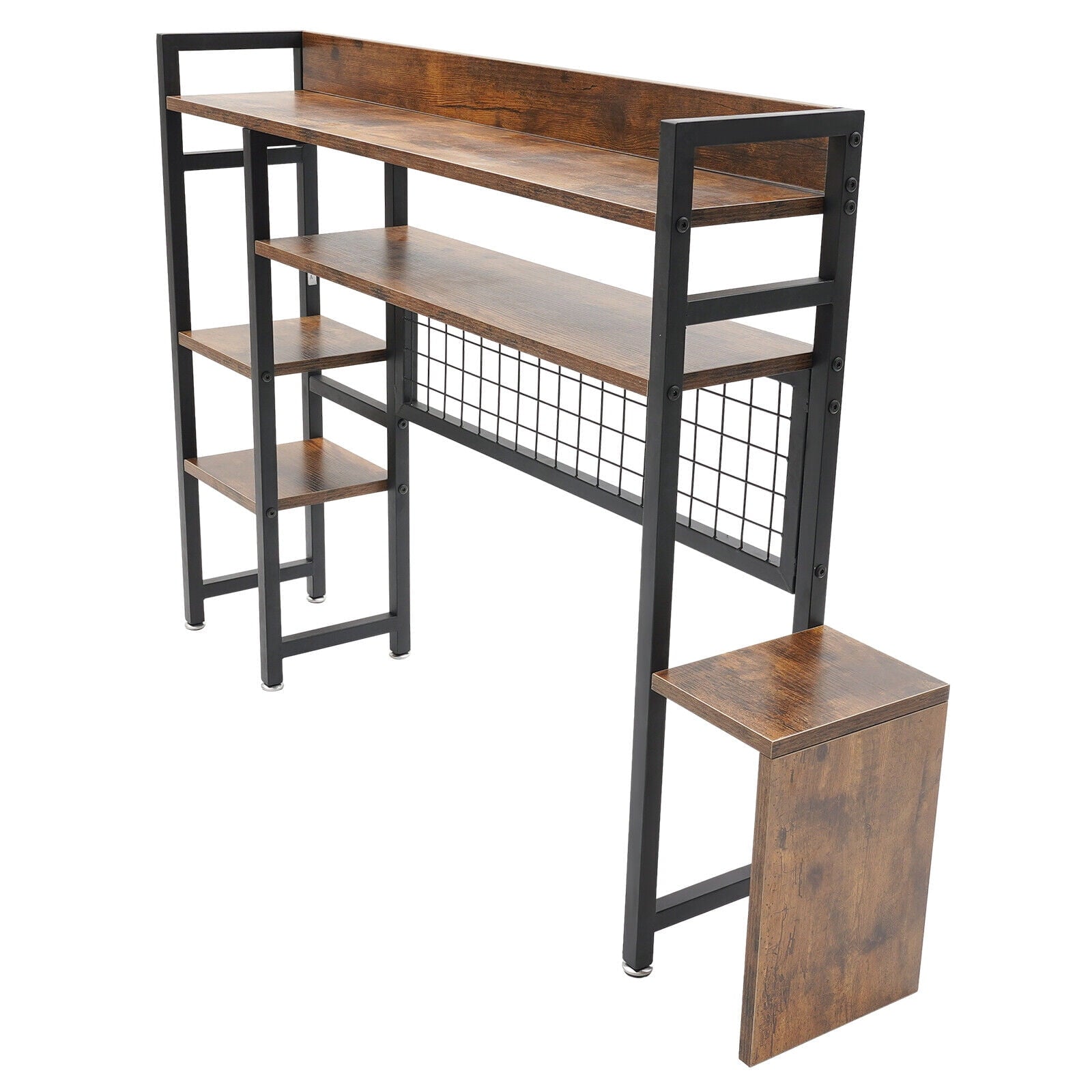 Countertop Display Shelf, Bookcase Organizer for Dorm Office Home