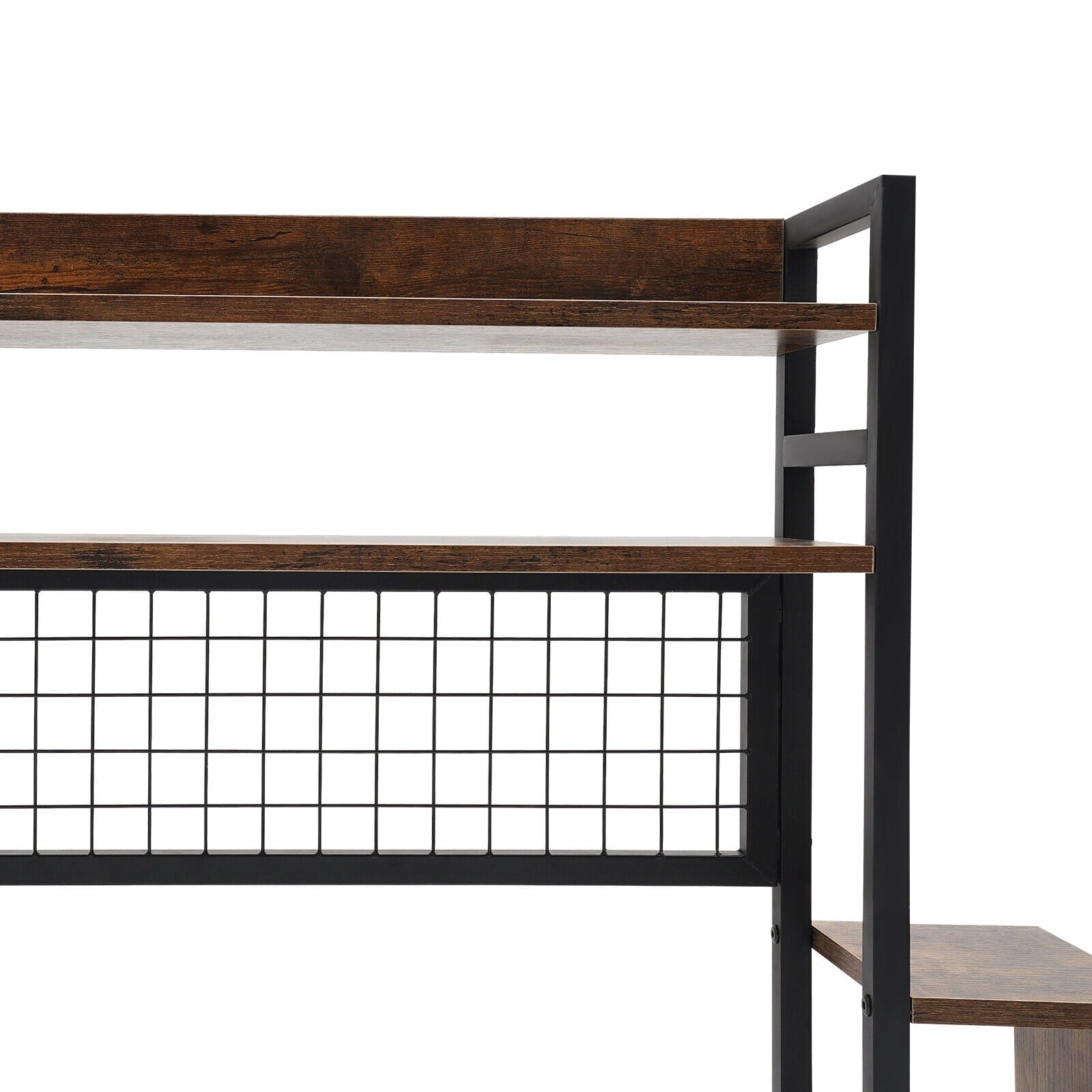 Countertop Display Shelf, Bookcase Organizer for Dorm Office Home