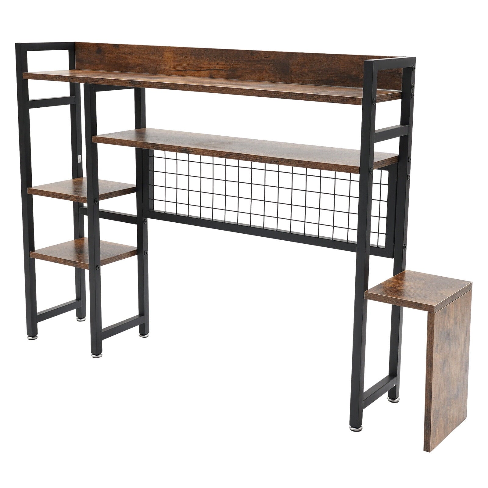 Countertop Display Shelf, Bookcase Organizer for Dorm Office Home
