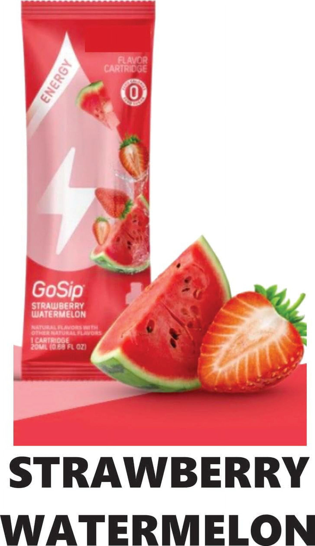 Assorted Cartridge Flavors Refills - , ,  - Strawberry, , Grape, Blue Raspberry, Orange Tangerine, Mixed Berry And More. (Pack 6)