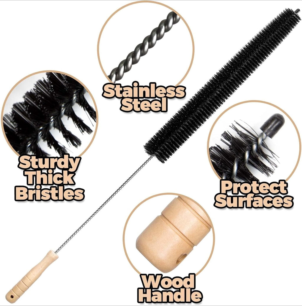 Dryer Vent Cleaner Kit Clothes Dryer Lint Brush Vent Trap Cleaner Home Essentials Long Flexible Vacuum Brush