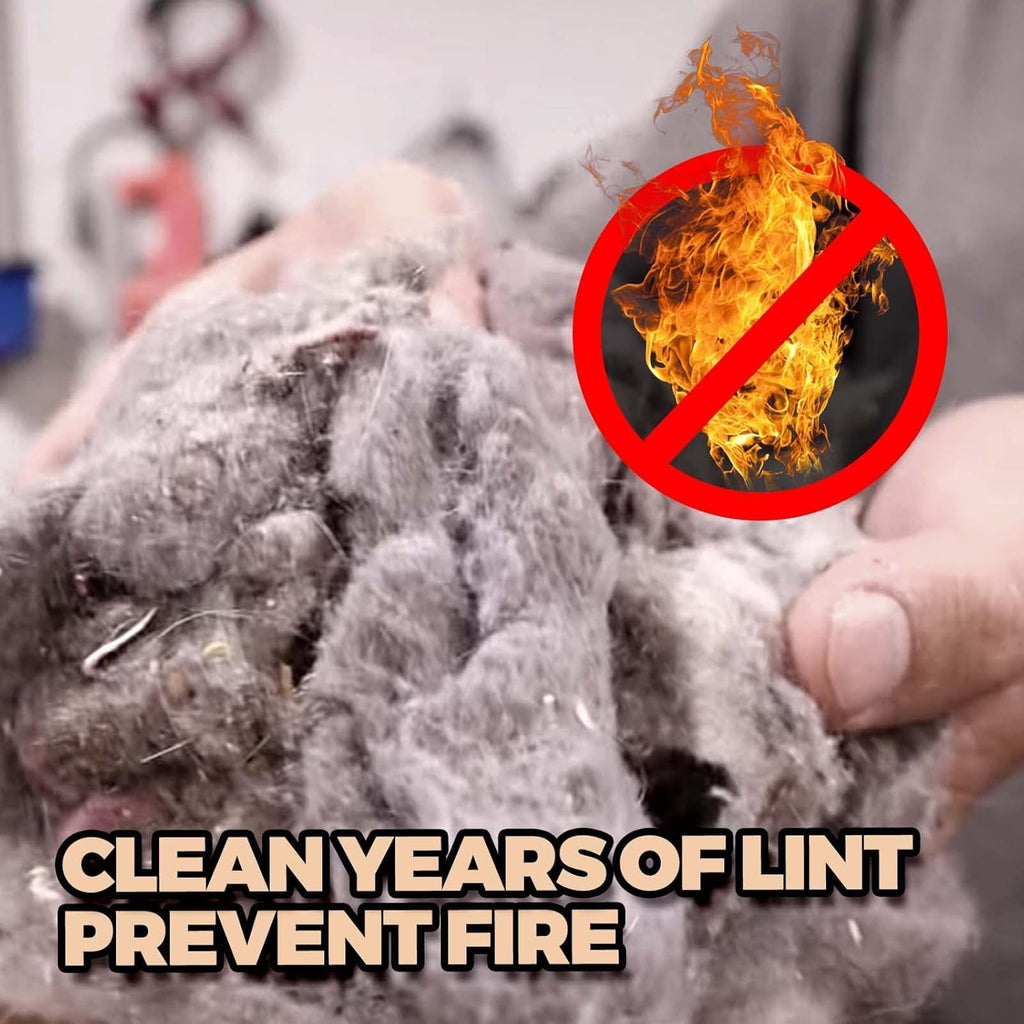 Dryer Vent Cleaner Kit Clothes Dryer Lint Brush Vent Trap Cleaner Home Essentials Long Flexible Vacuum Brush