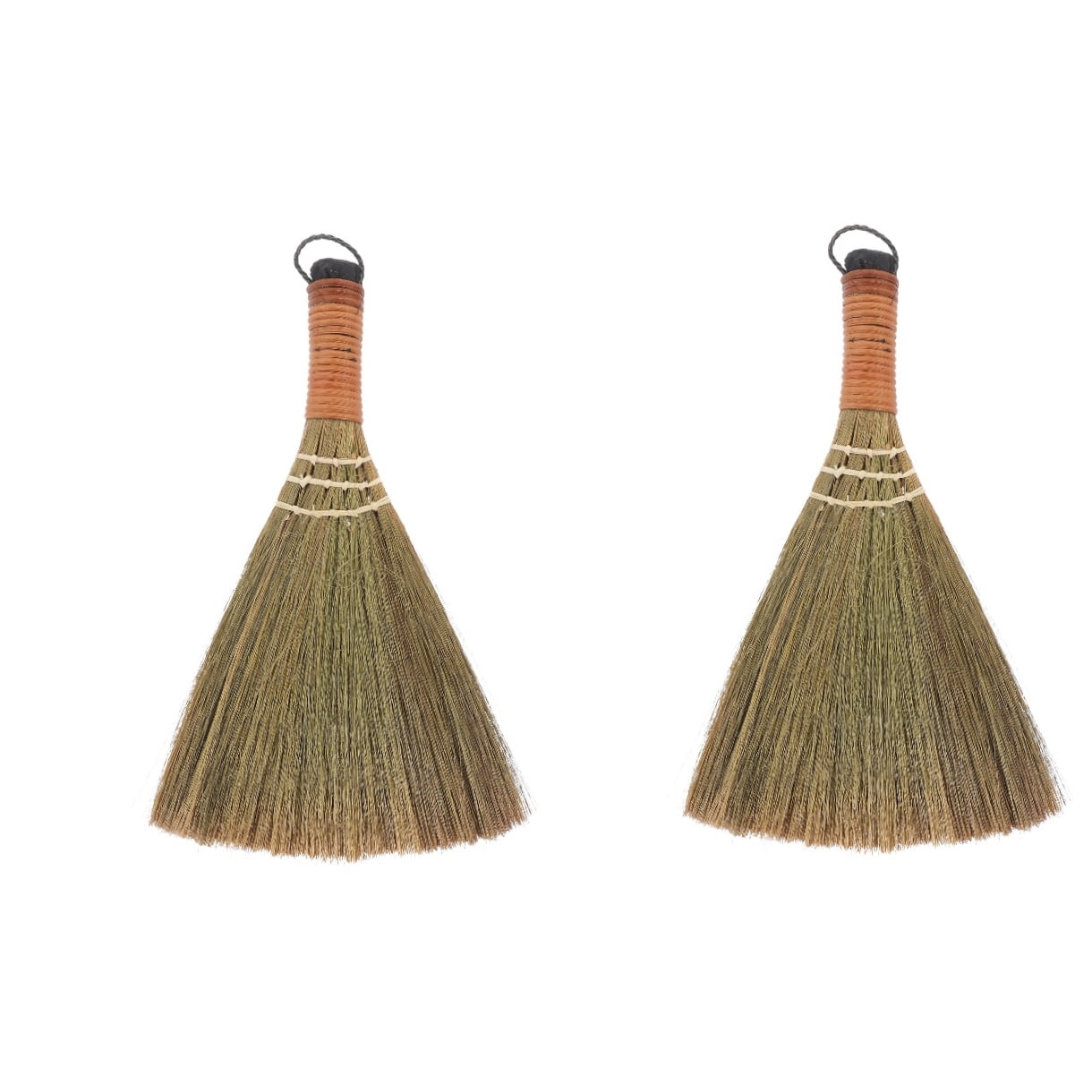 2pcs Home Broom Tools Reusable Cleaning Brooms Dust Cleaning Brooms Short Handle Broom