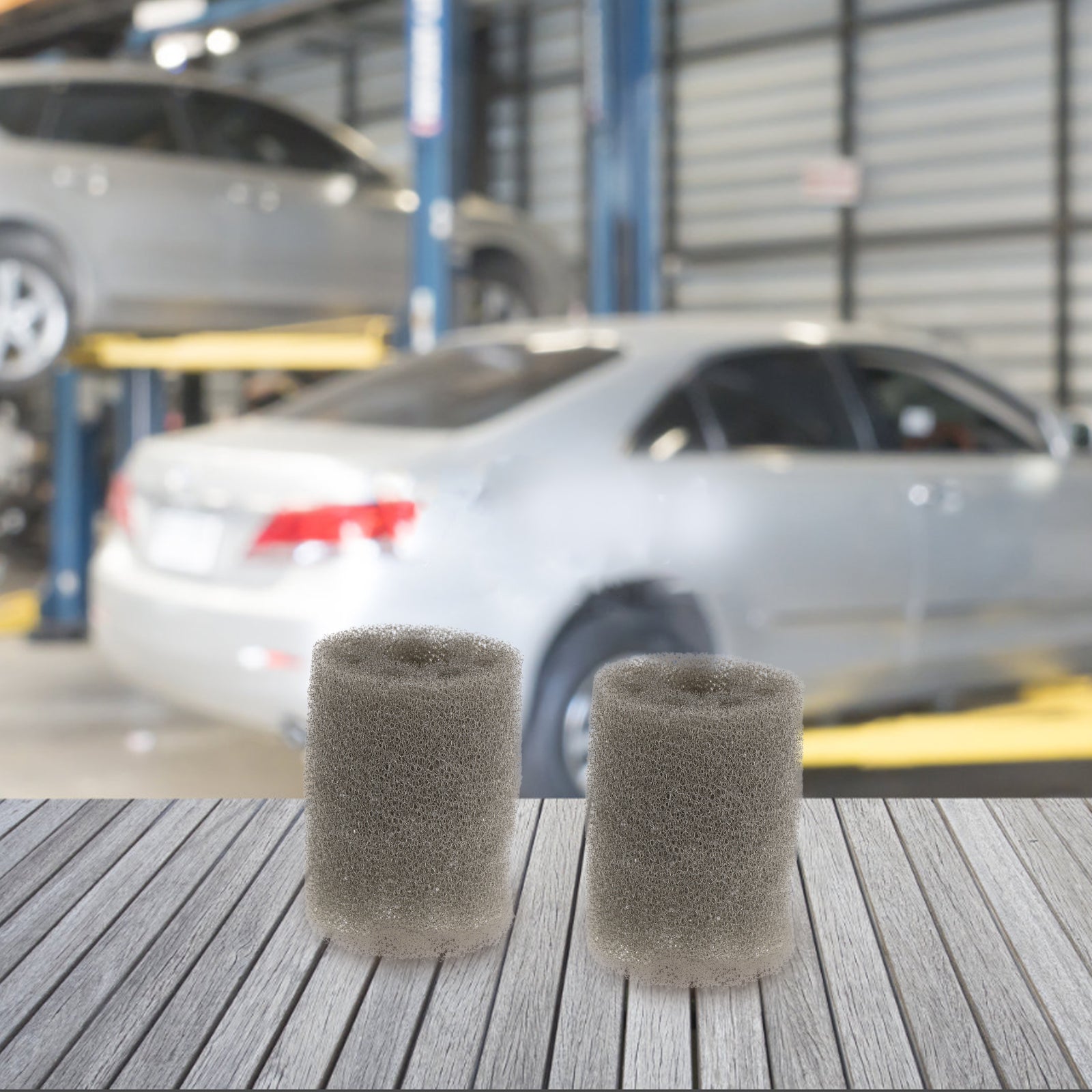 5pcs Sponge Wheel Detailing Brush with Embedded Steel Ring Screw Cleaning Handle Lug Wash Nut Sponge Cleaner Tool