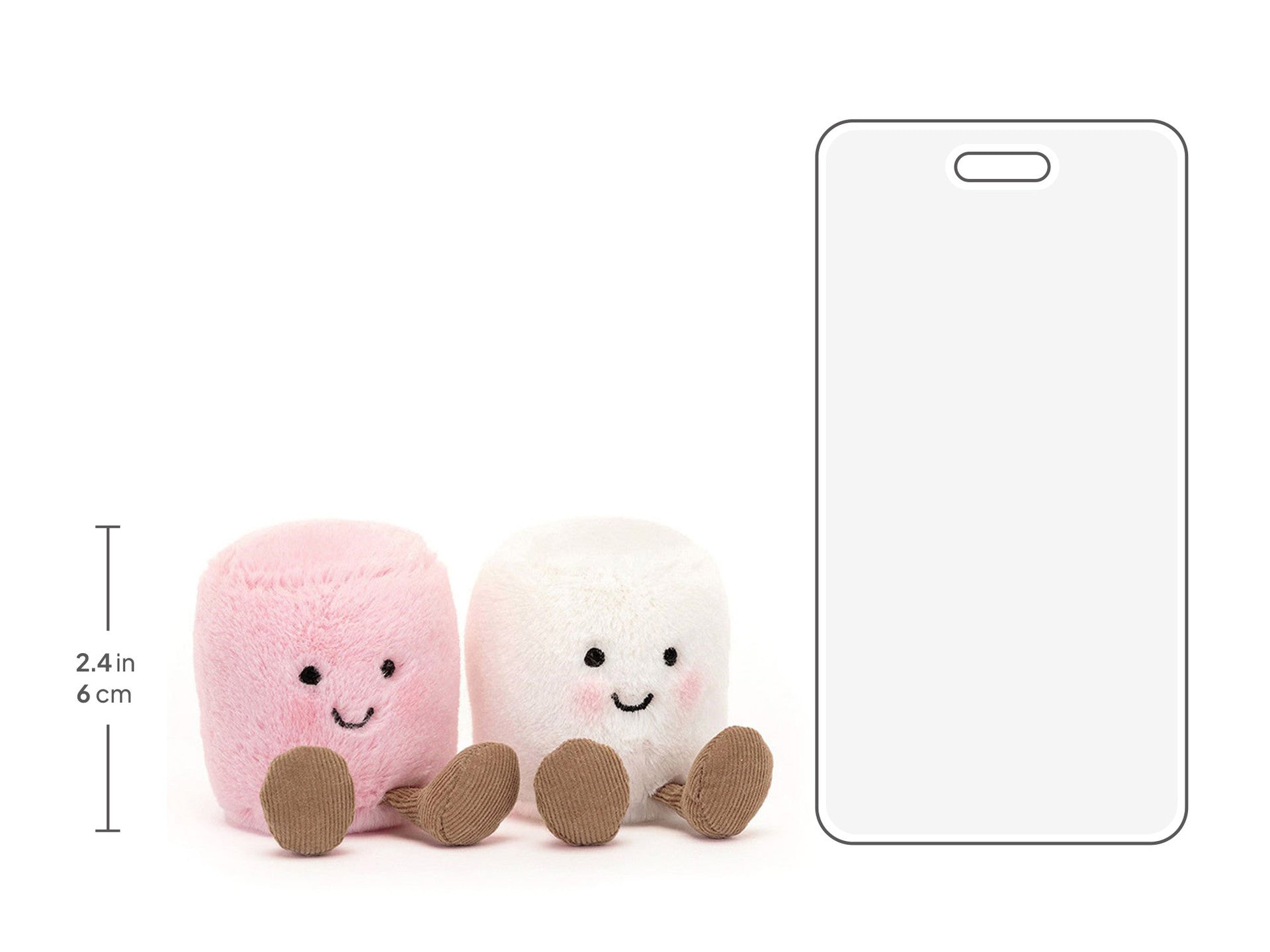Amuseables Pink and White Marshmallows