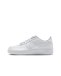 Nike Air Force 1 LE Big Kids' Shoes - White/White