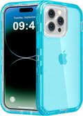 For iPhone 12 Pro Max [6.7-inch] Heavy Duty Shockproof Protection Phone Cases, Anti-Drop, Triple Layer Transparent Protective Back Cover Case