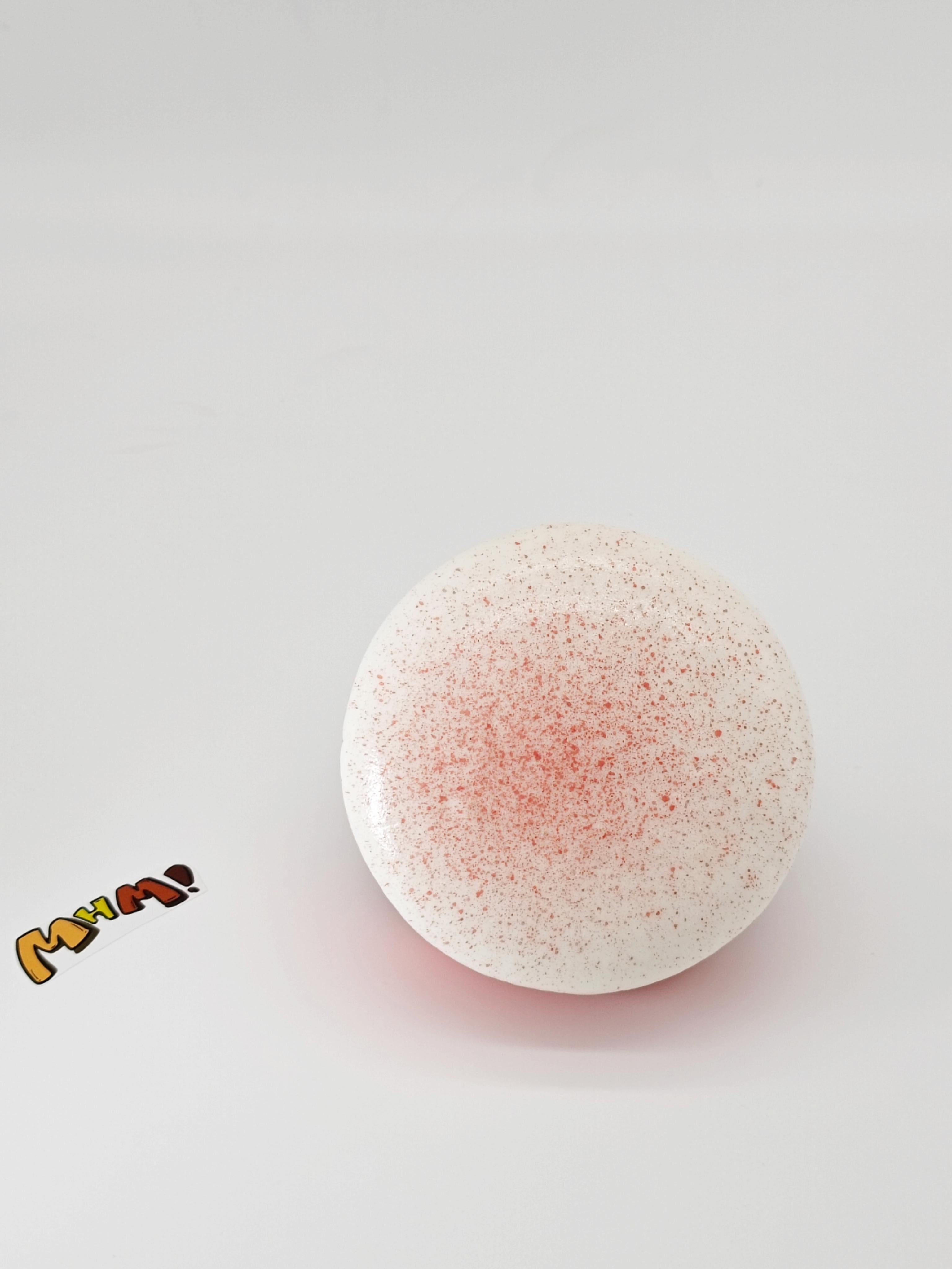 White Peach Oolong Roll Squishy - Sticky & Soft Swiss Cake Toy | Scented Tea Dessert Fidget