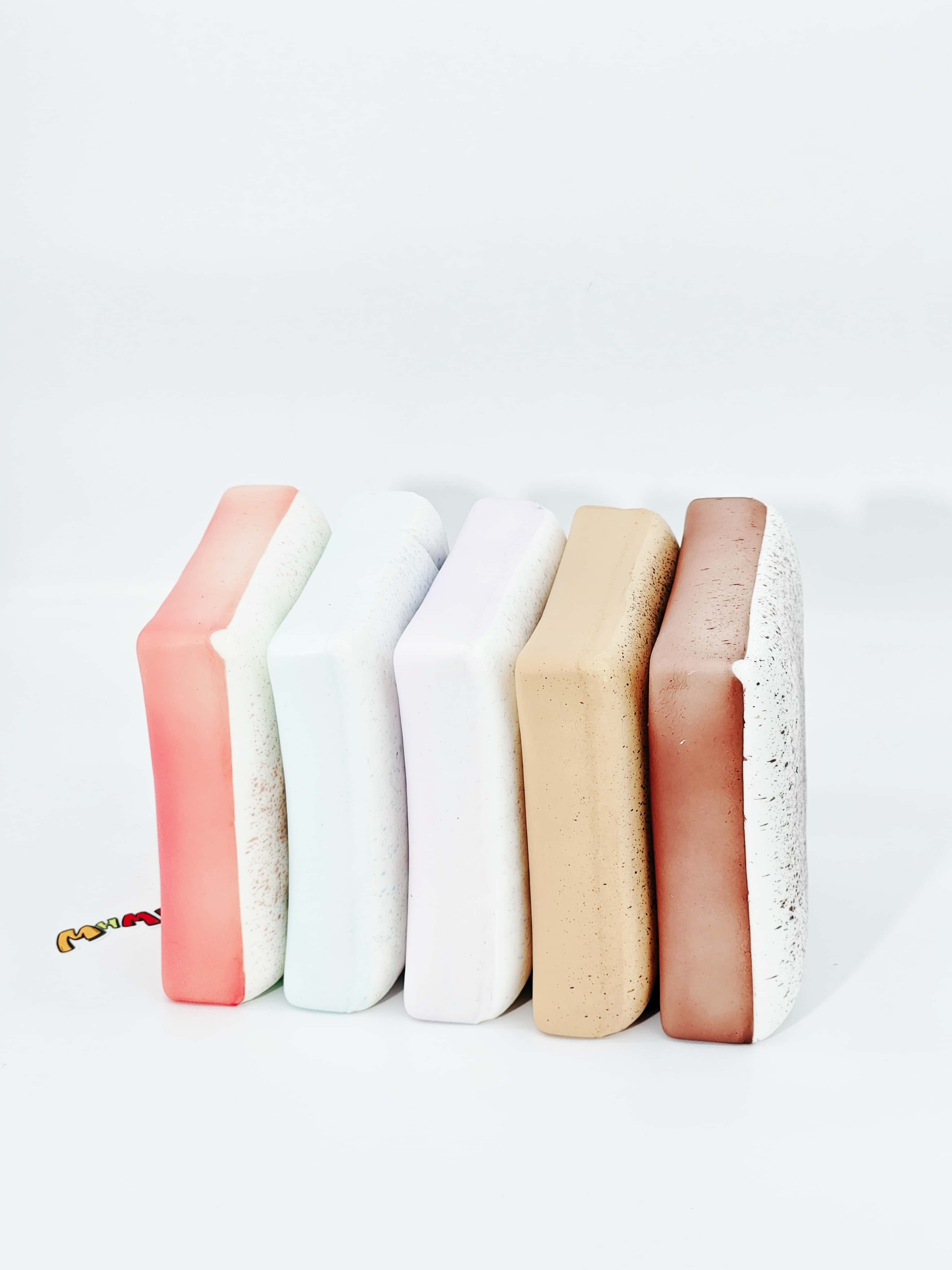 Thick Toast Squishy Bundle (5-Pack) - Complete Set Slow Rising Bread Toys | Scented Bakery Collection Fidgets