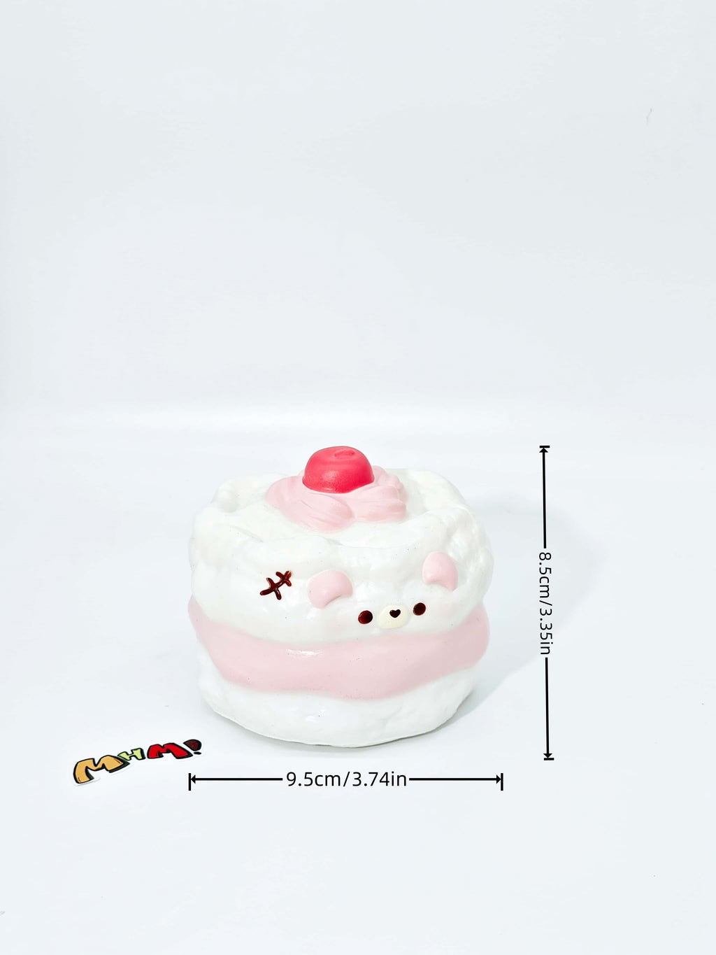 🐻 Bear Chiffon Cake Squishy | 2 Styles Bakery Themed Slow Rising Stress Relief Toy