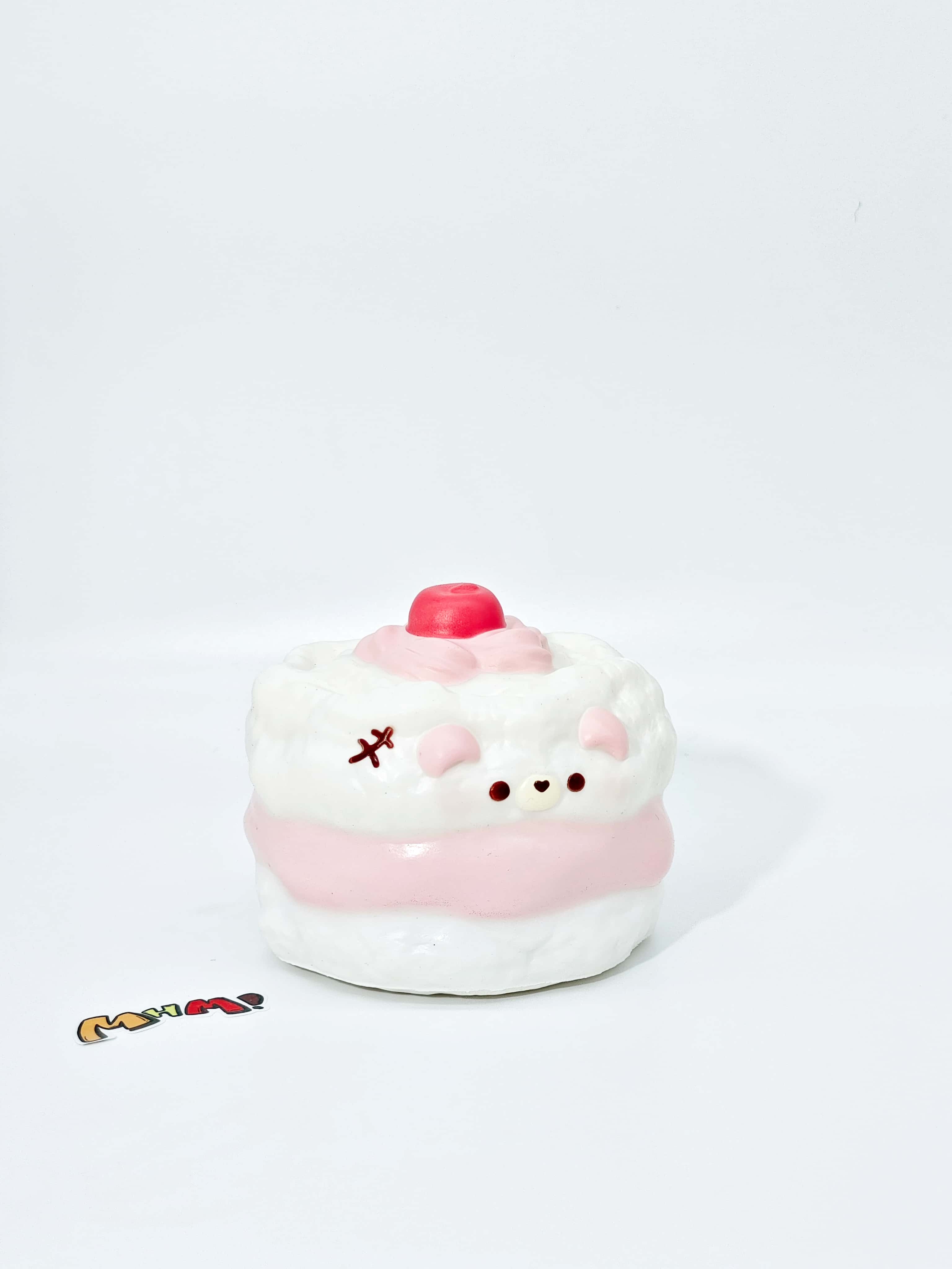 🐻 Bear Chiffon Cake Squishy | 2 Styles Bakery Themed Slow Rising Stress Relief Toy