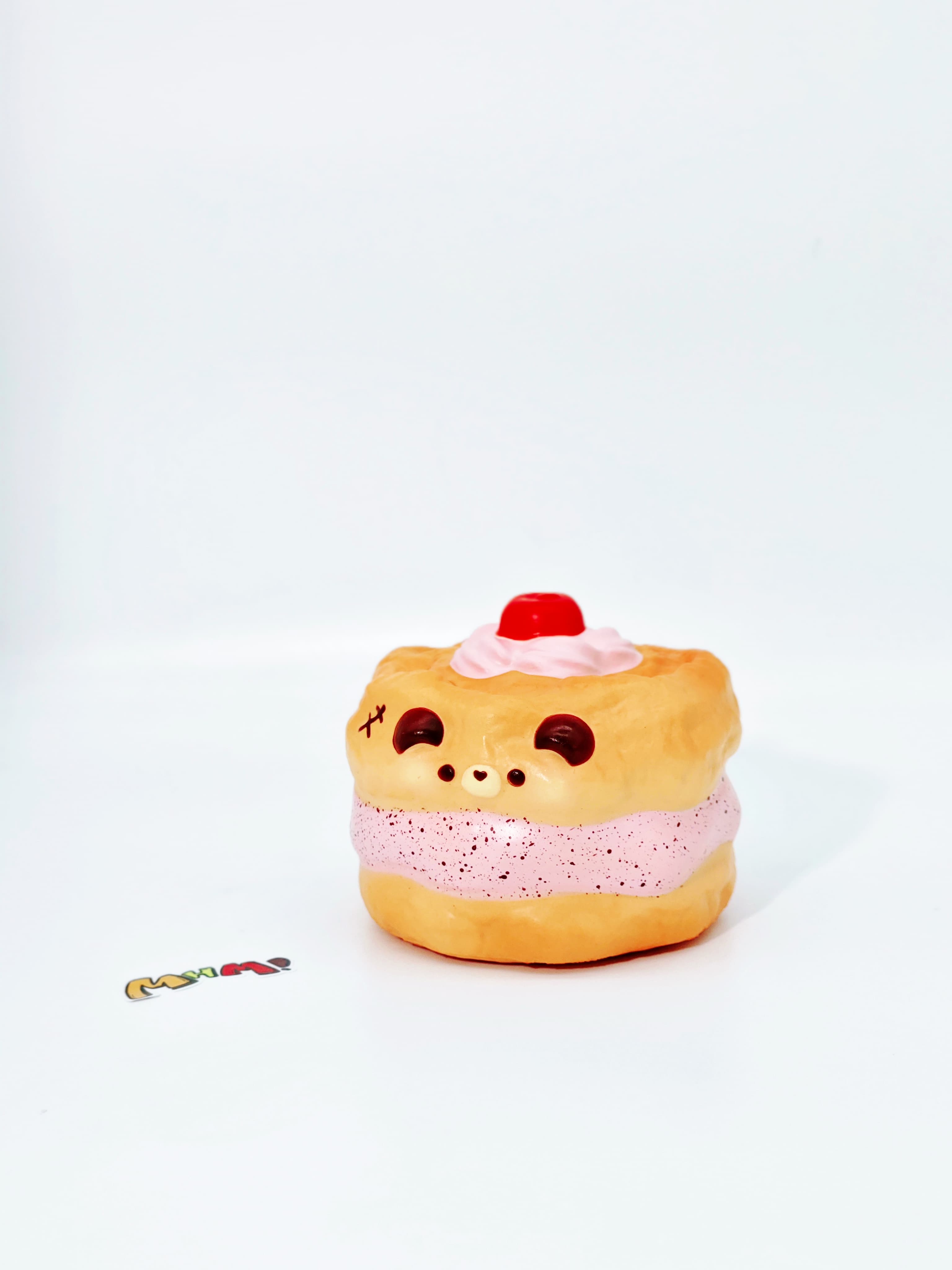 🐻 Bear Chiffon Cake Squishy | 2 Styles Bakery Themed Slow Rising Stress Relief Toy