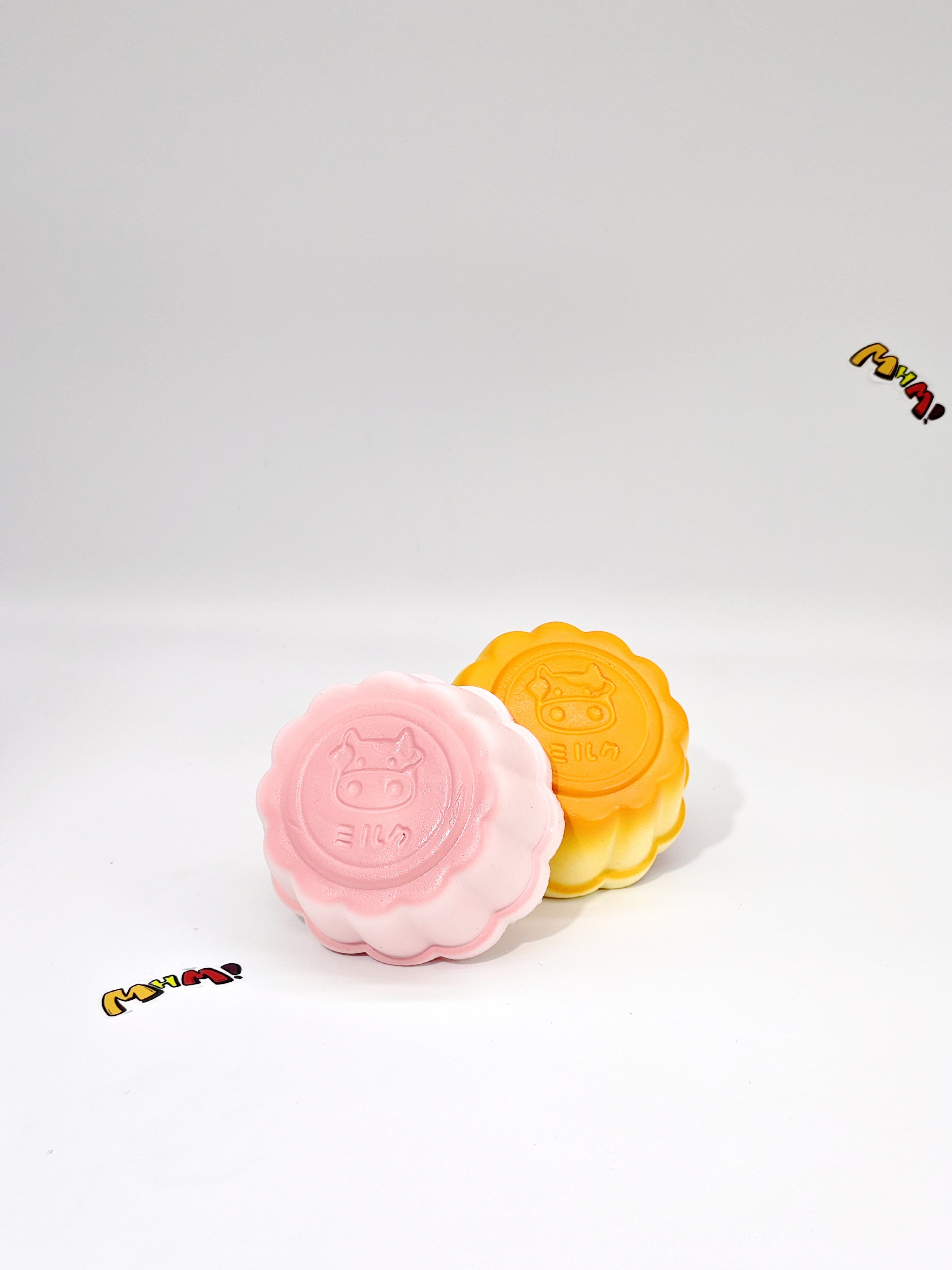 Mini Pudding Series: 3-Piece Assorted Flavor Squishy Set