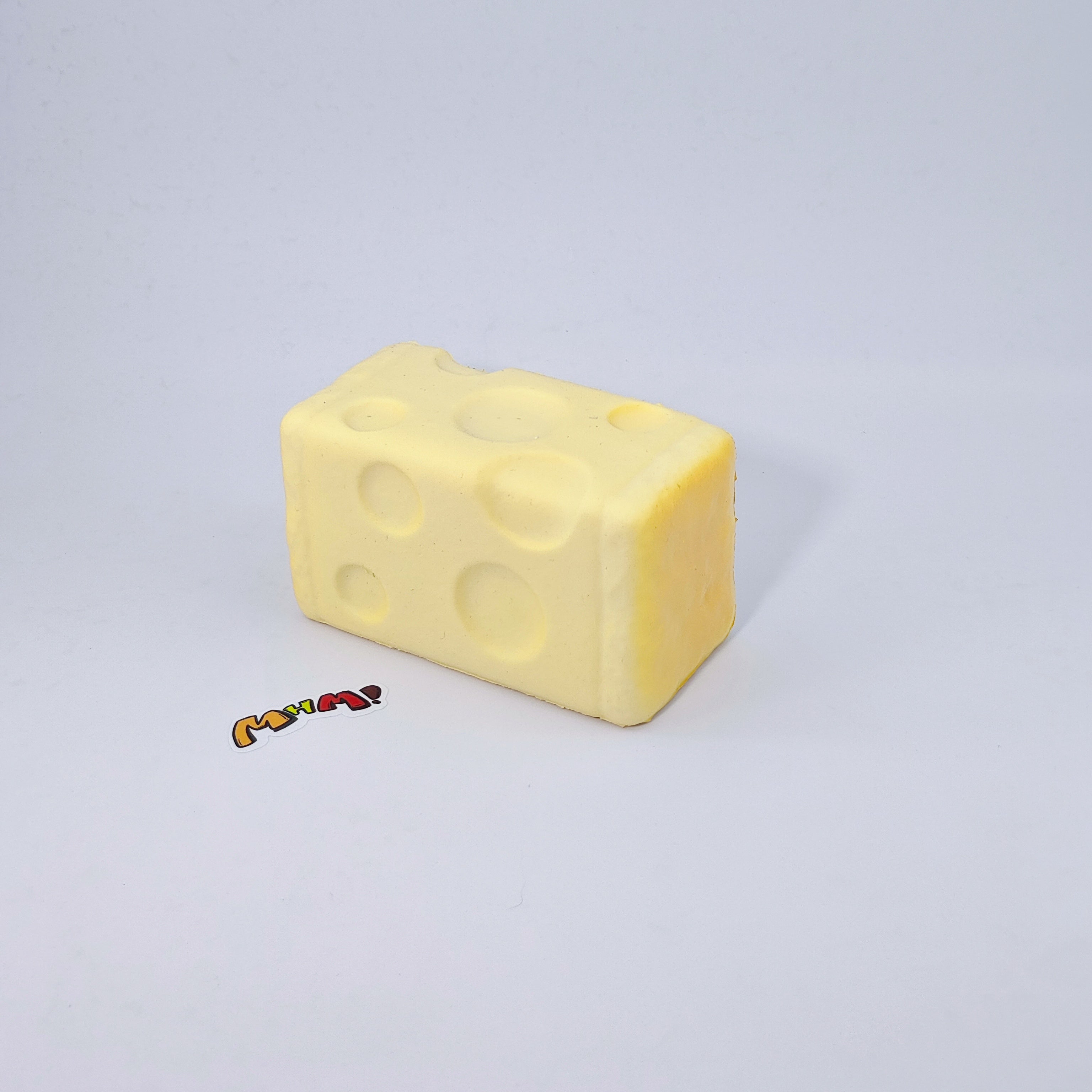 🧀 Cheese Toast Stick Squishy | 2 Styles Bakery Themed Slow Rising Stress Relief Toy