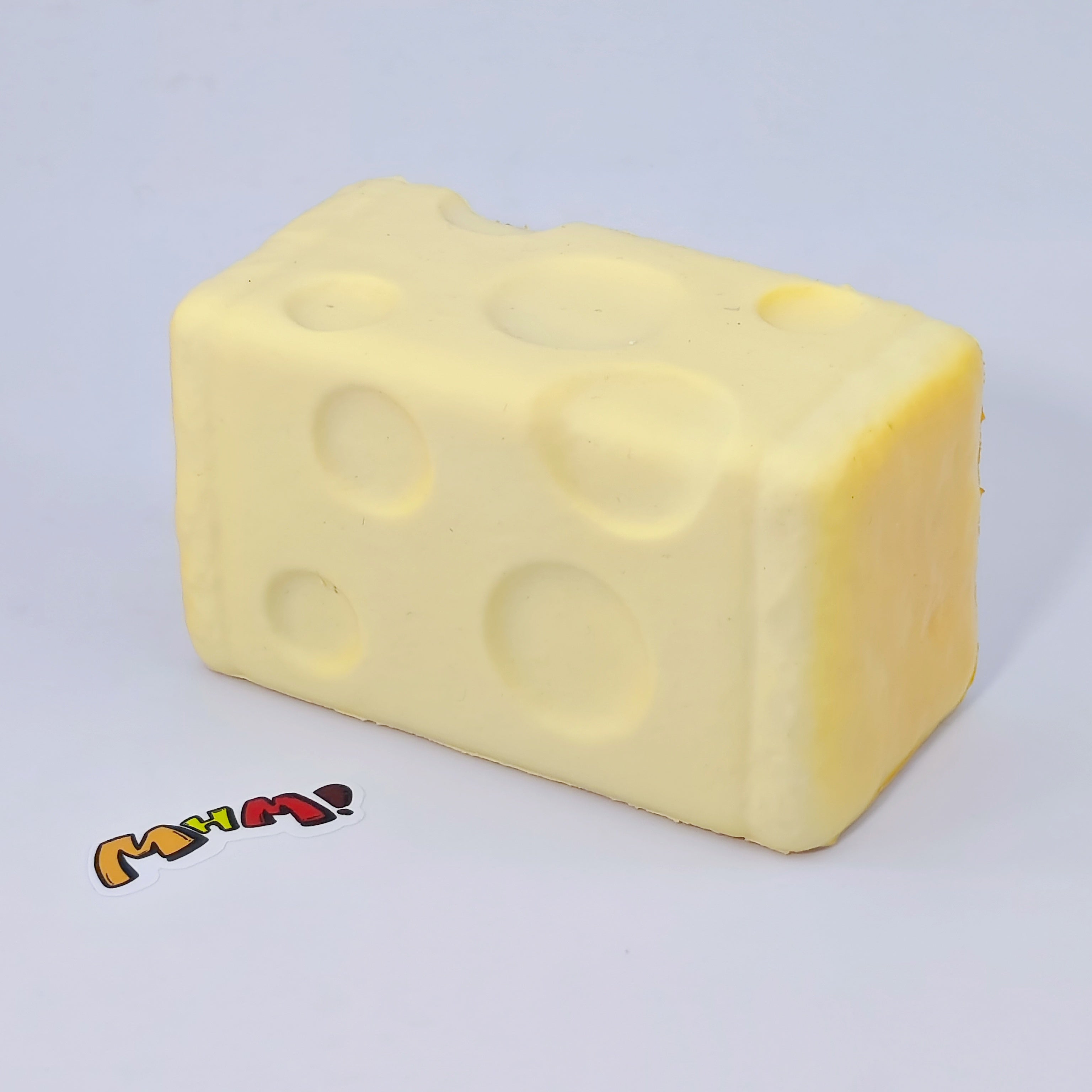 🧀 Cheese Toast Stick Squishy | 2 Styles Bakery Themed Slow Rising Stress Relief Toy